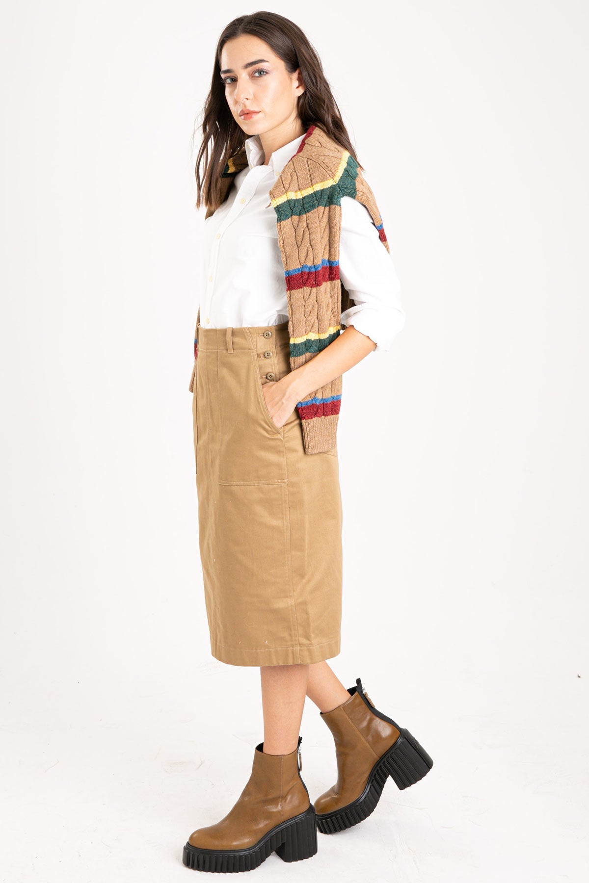 Polo Ralph Lauren Midi Etek