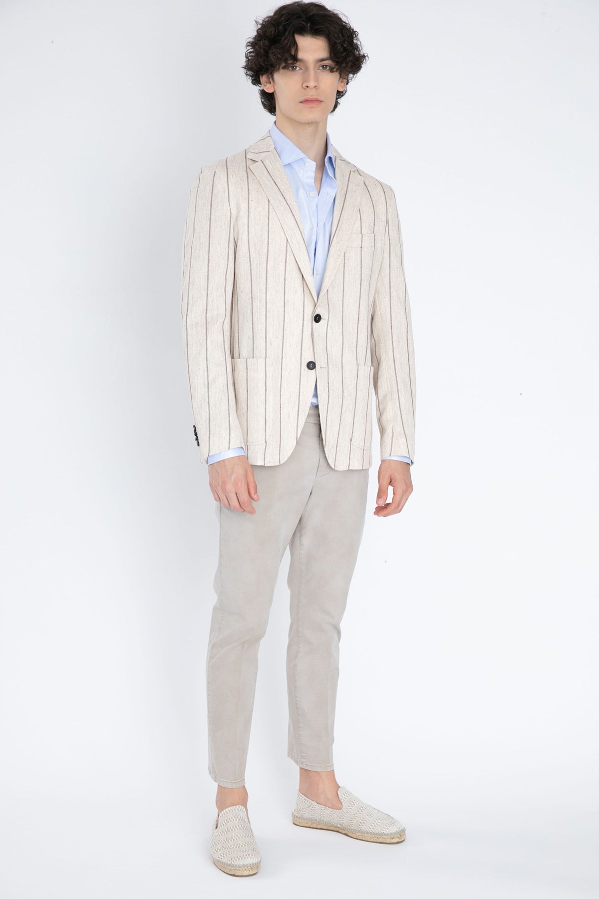 Tintoria Mattei Fransız Yaka Gömlek