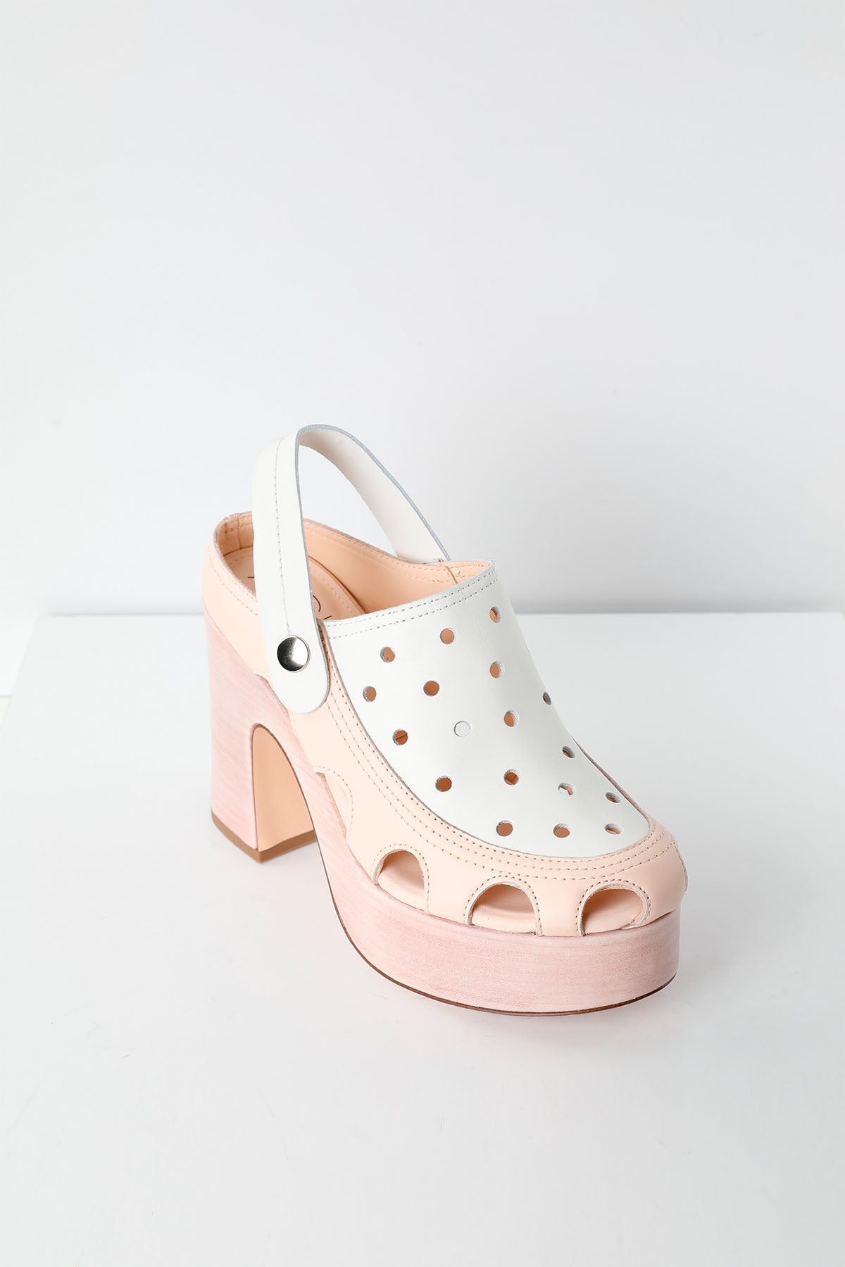 Agl Alyssa Kalın Topuklu Deri Sandalet