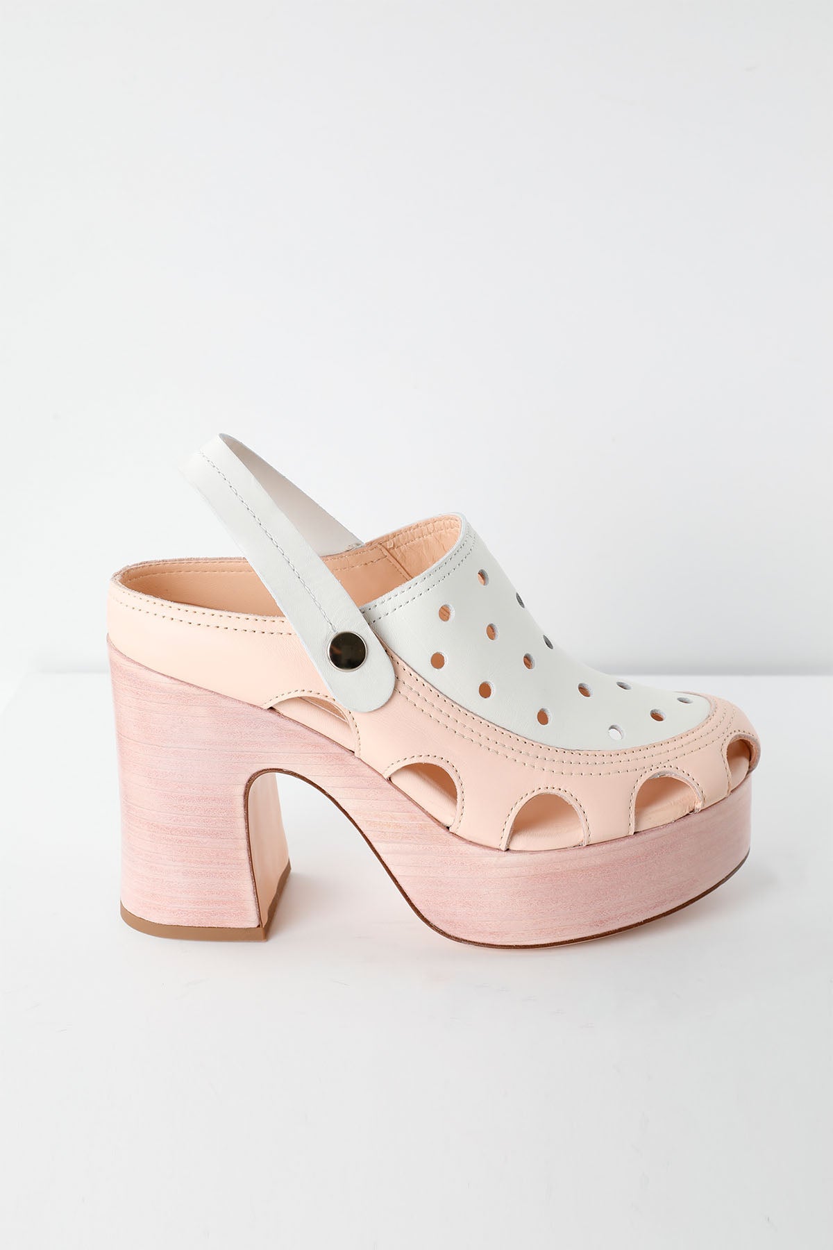 Agl Alyssa Kalın Topuklu Deri Sandalet