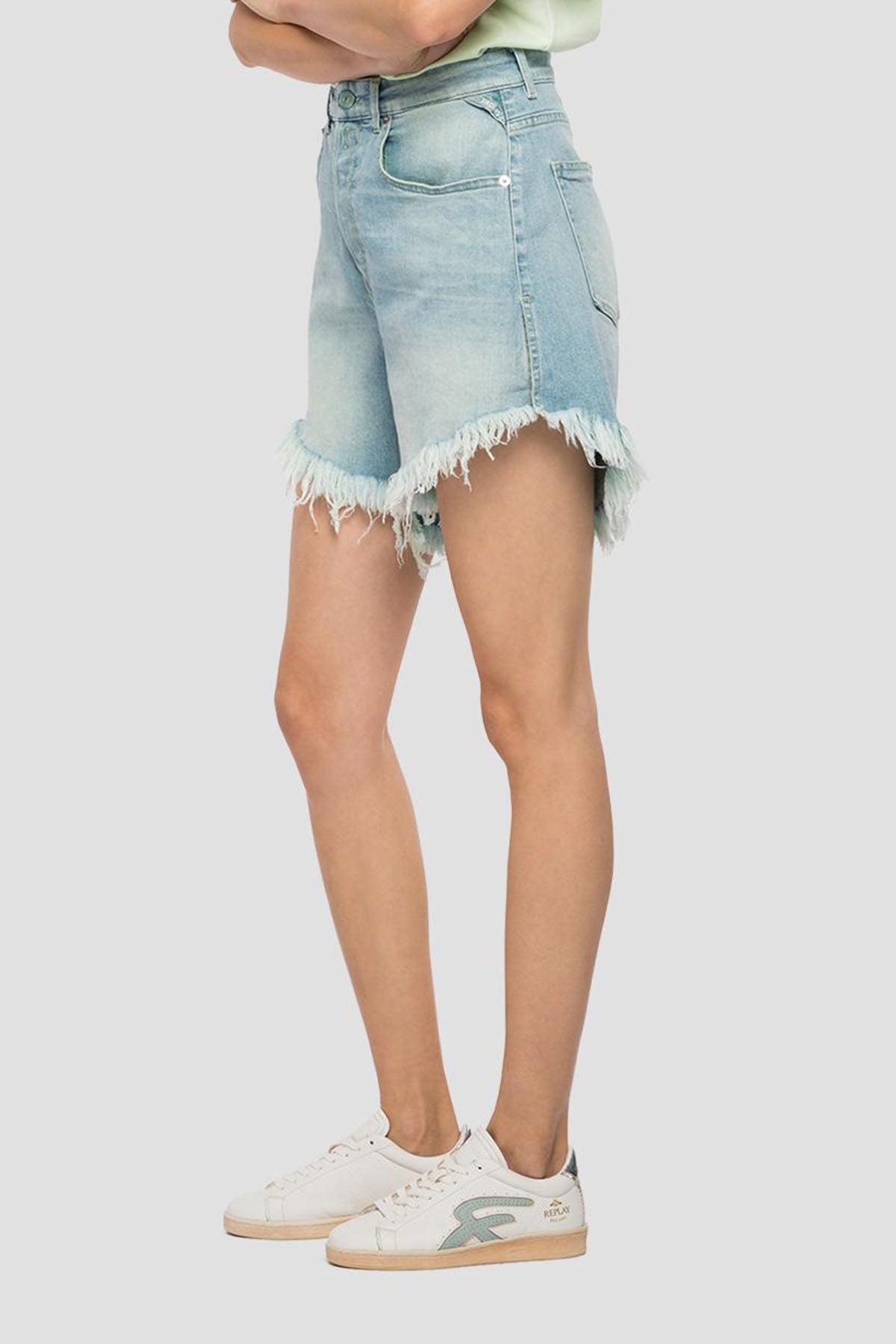 Replay Tary Yüksek Bel Jean Şort