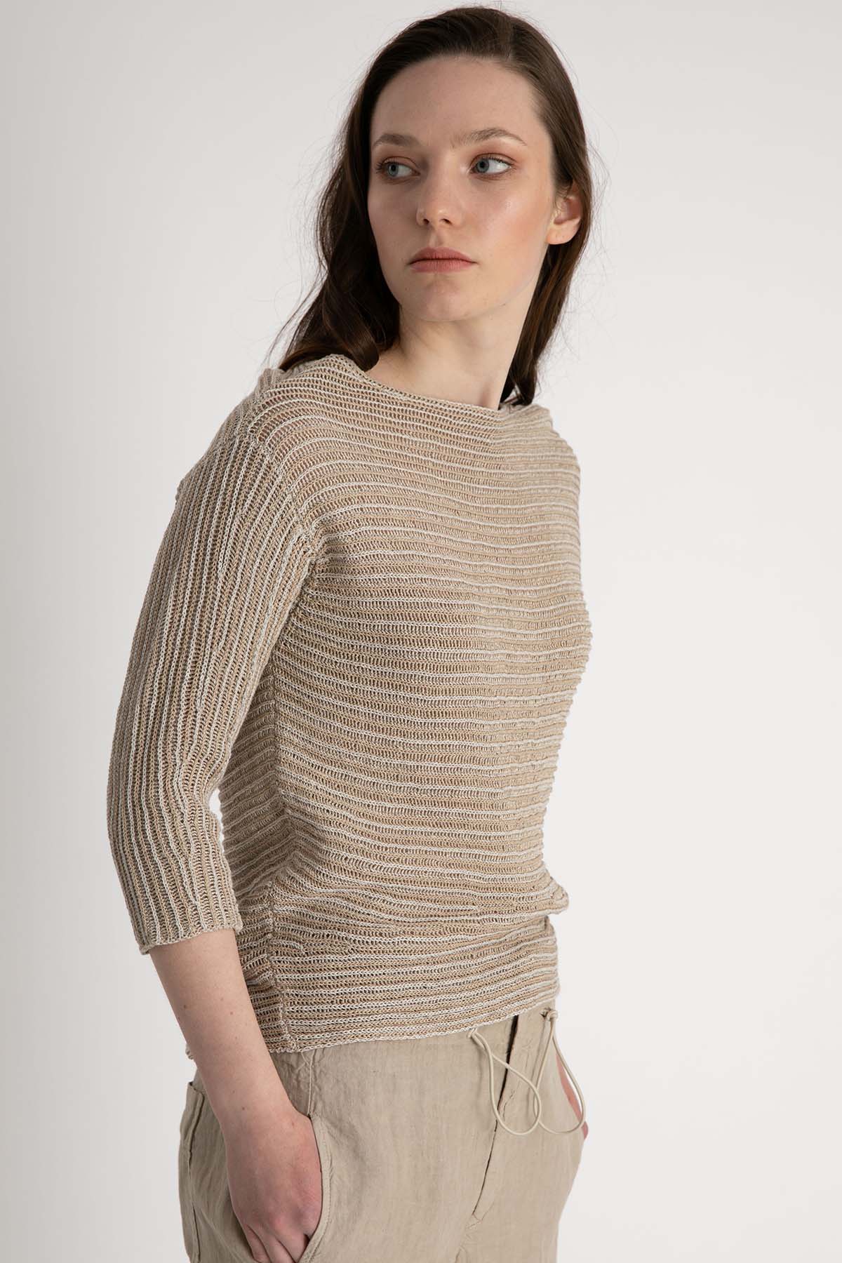 Transit Keten Karışımlı Örgü Triko