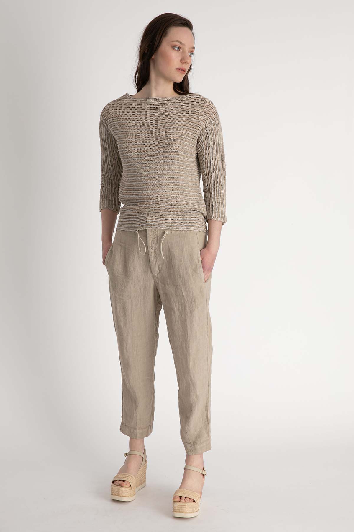 Transit Keten Karışımlı Örgü Triko