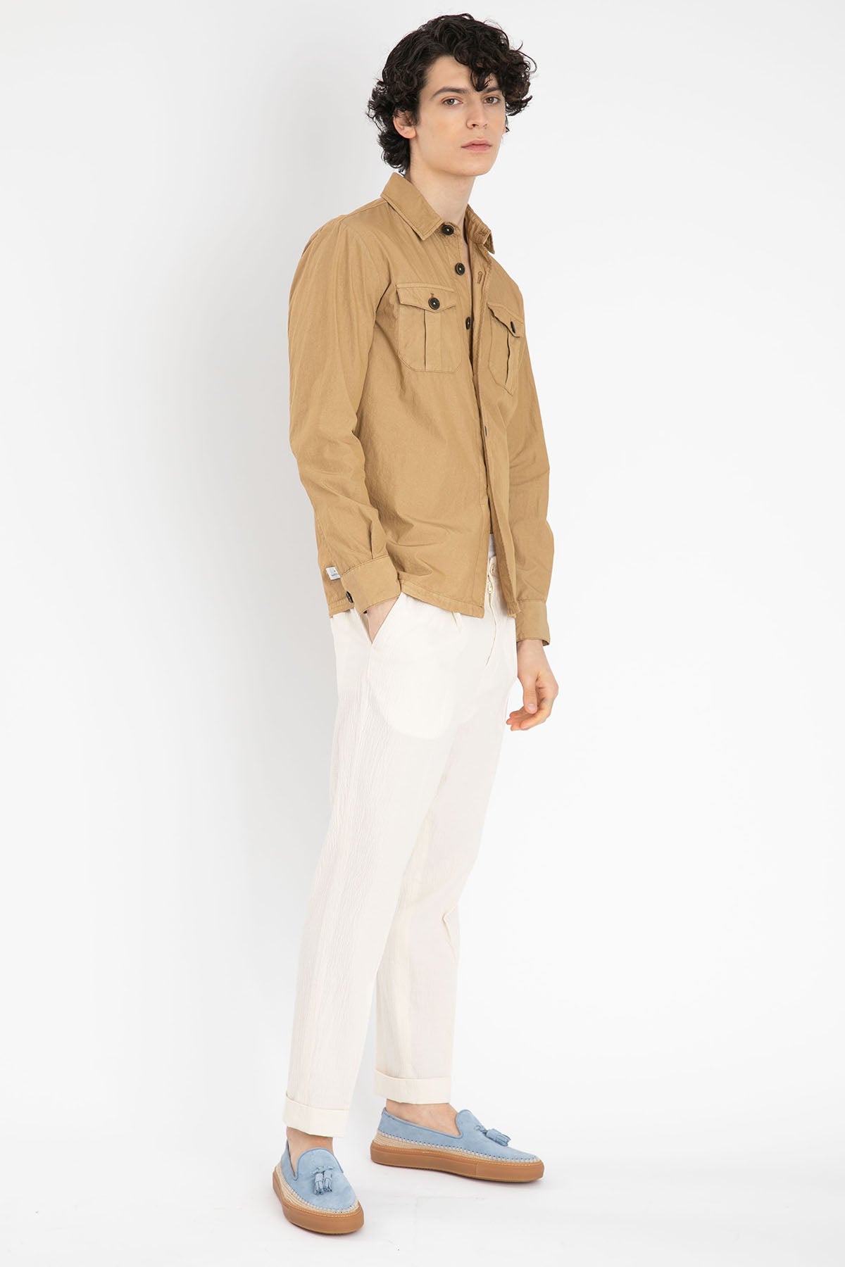 Manuel Ritz Kapak Cepli Gömlek Ceket