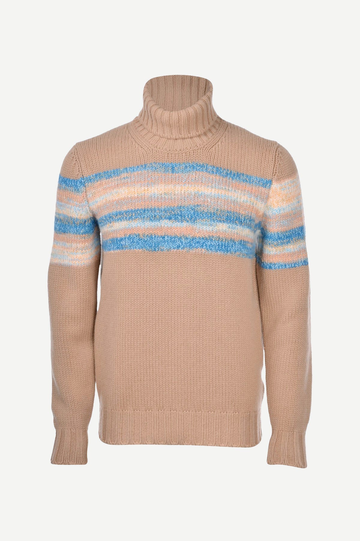 Gran Sasso Balıkçı Yaka Yün Örgü Triko