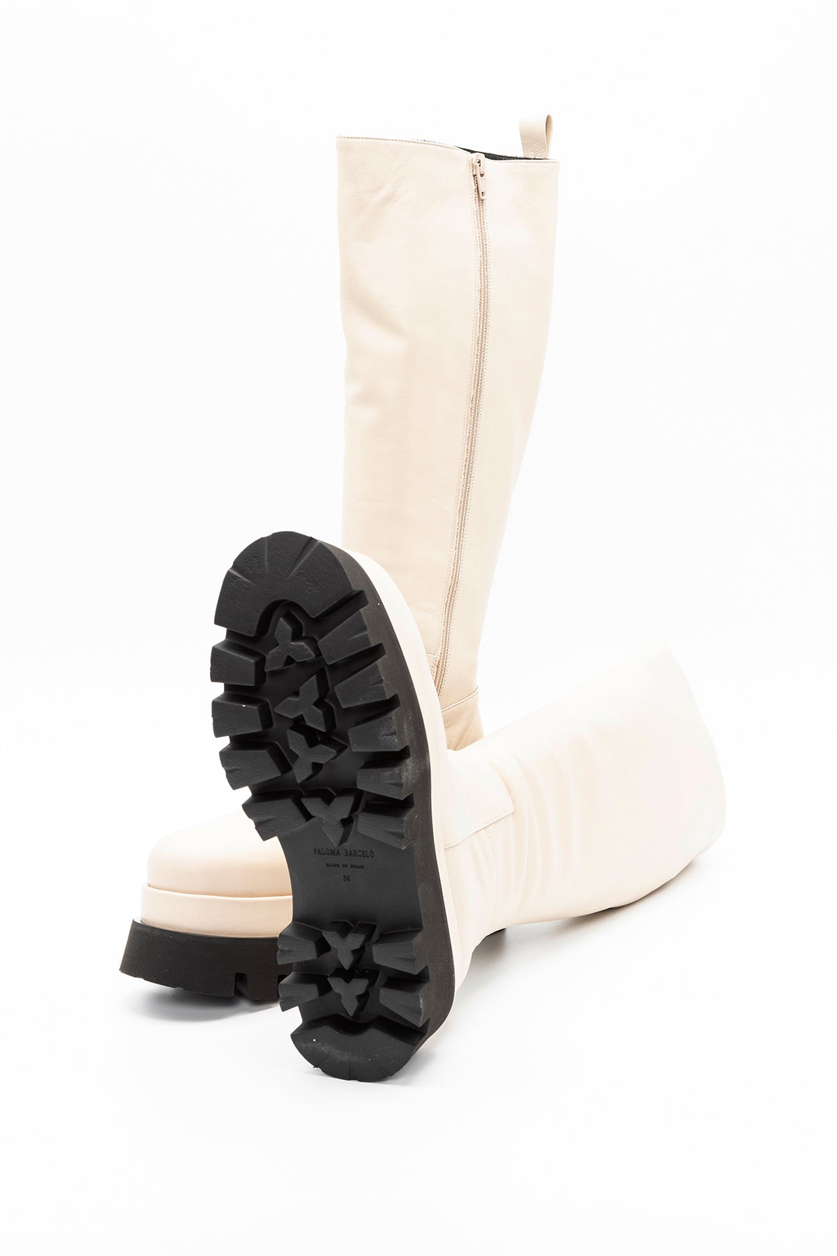 Paloma Barcelo Davet Deri Çizme