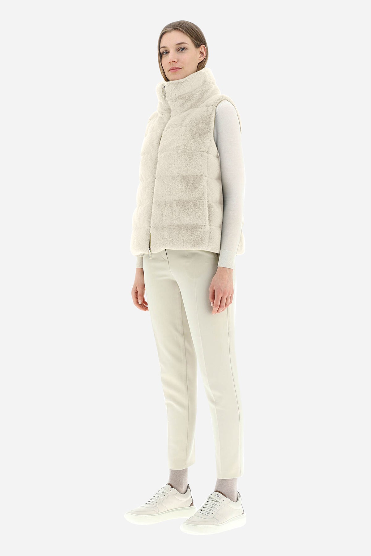 Herno Peluş Puffer Yelek-Libas Trendy Fashion Store