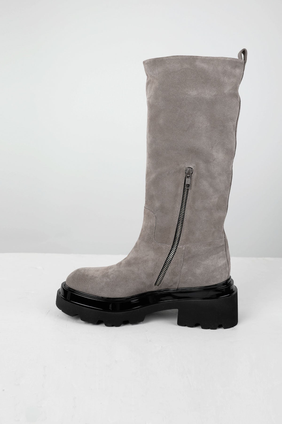 Fruit Extralight Taban Fermuarlı Süet Çizme