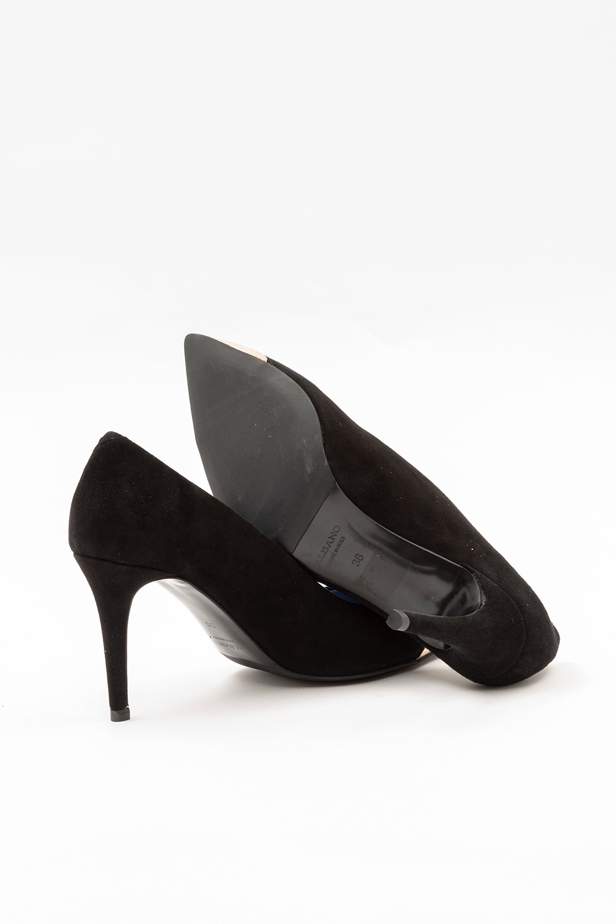 Albano Süet Stiletto Ayakkabı