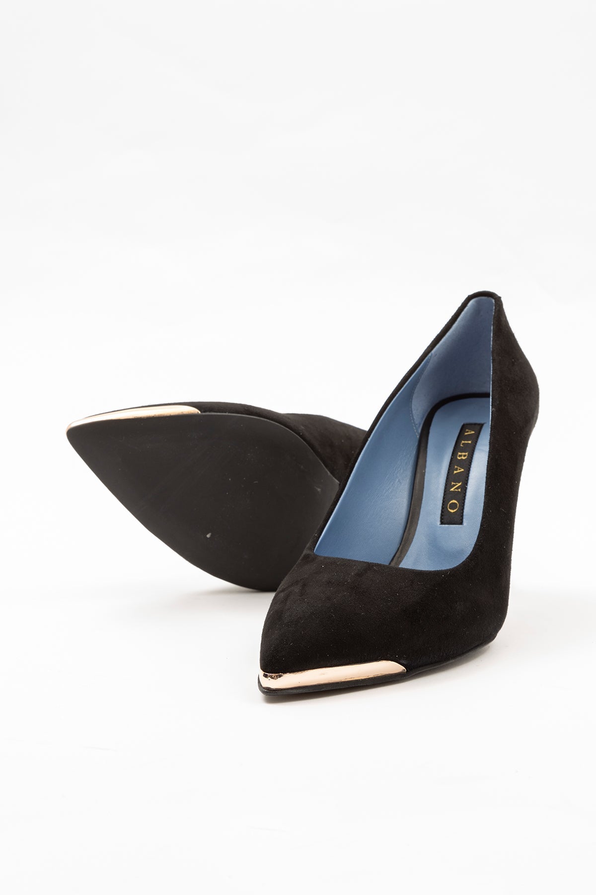 Albano Süet Stiletto Ayakkabı