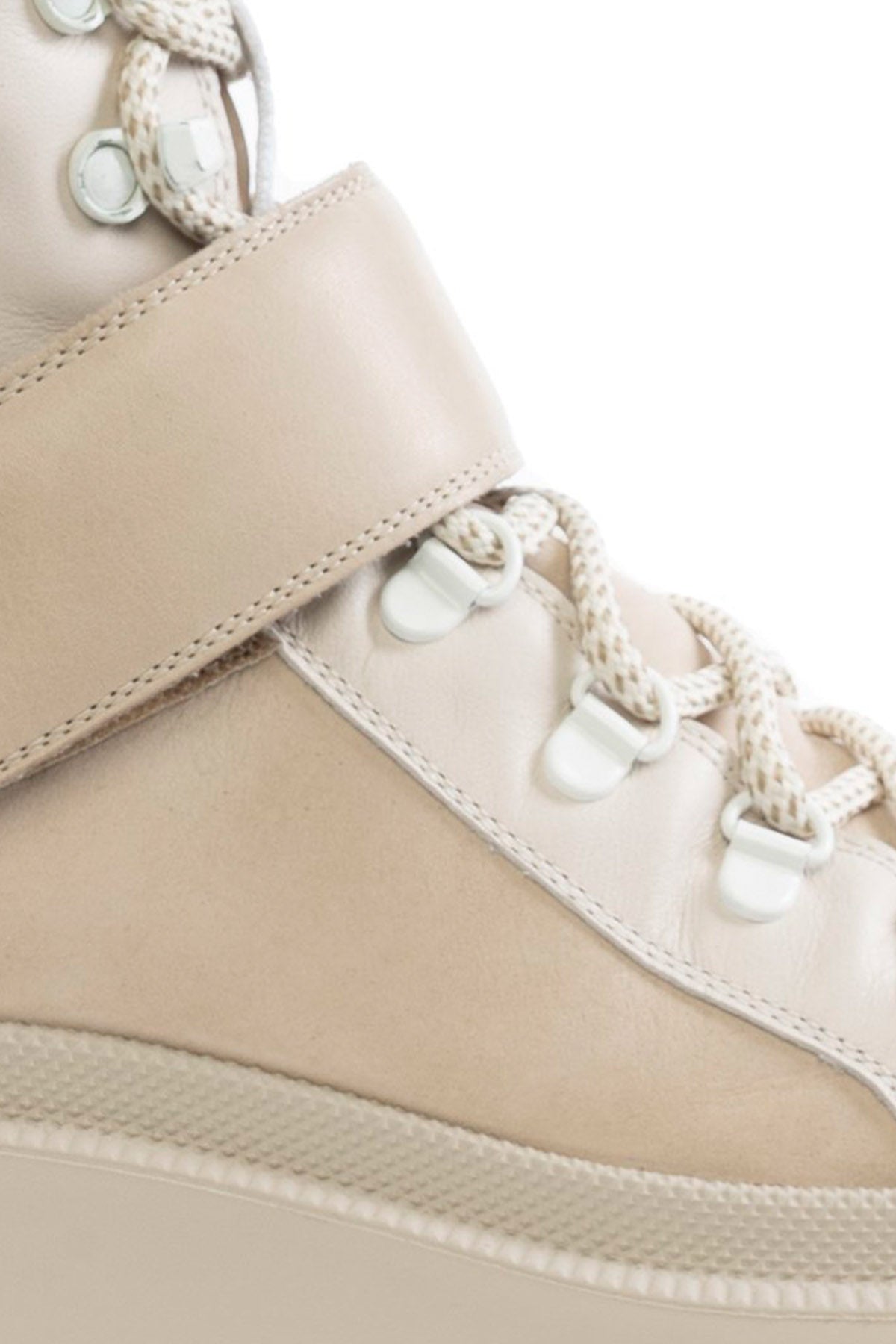 Vic Matie Küt Burun Cırcırt Bantlı Süet Deri Bot