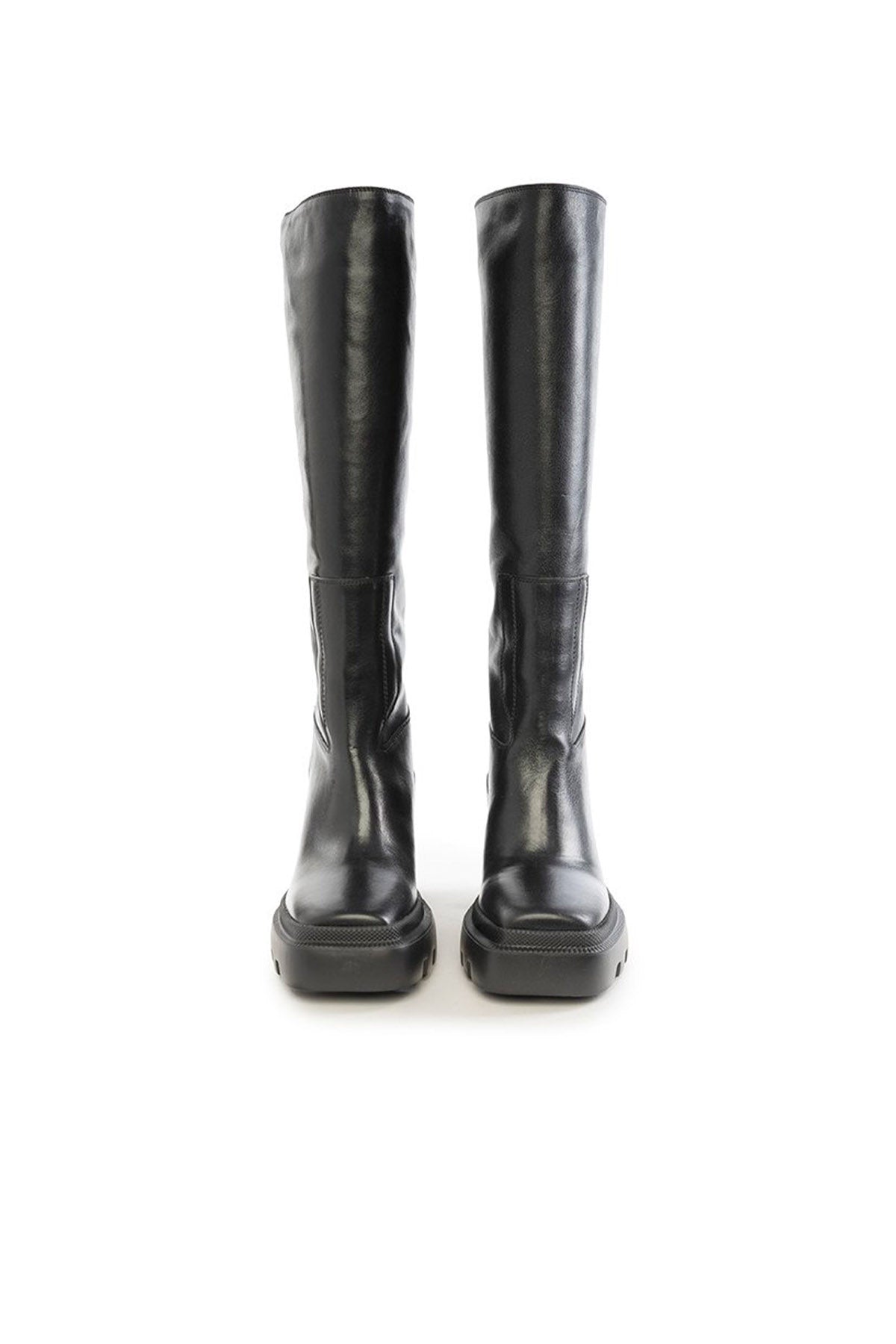 Vic Matie Küt Burun Deri Çizme