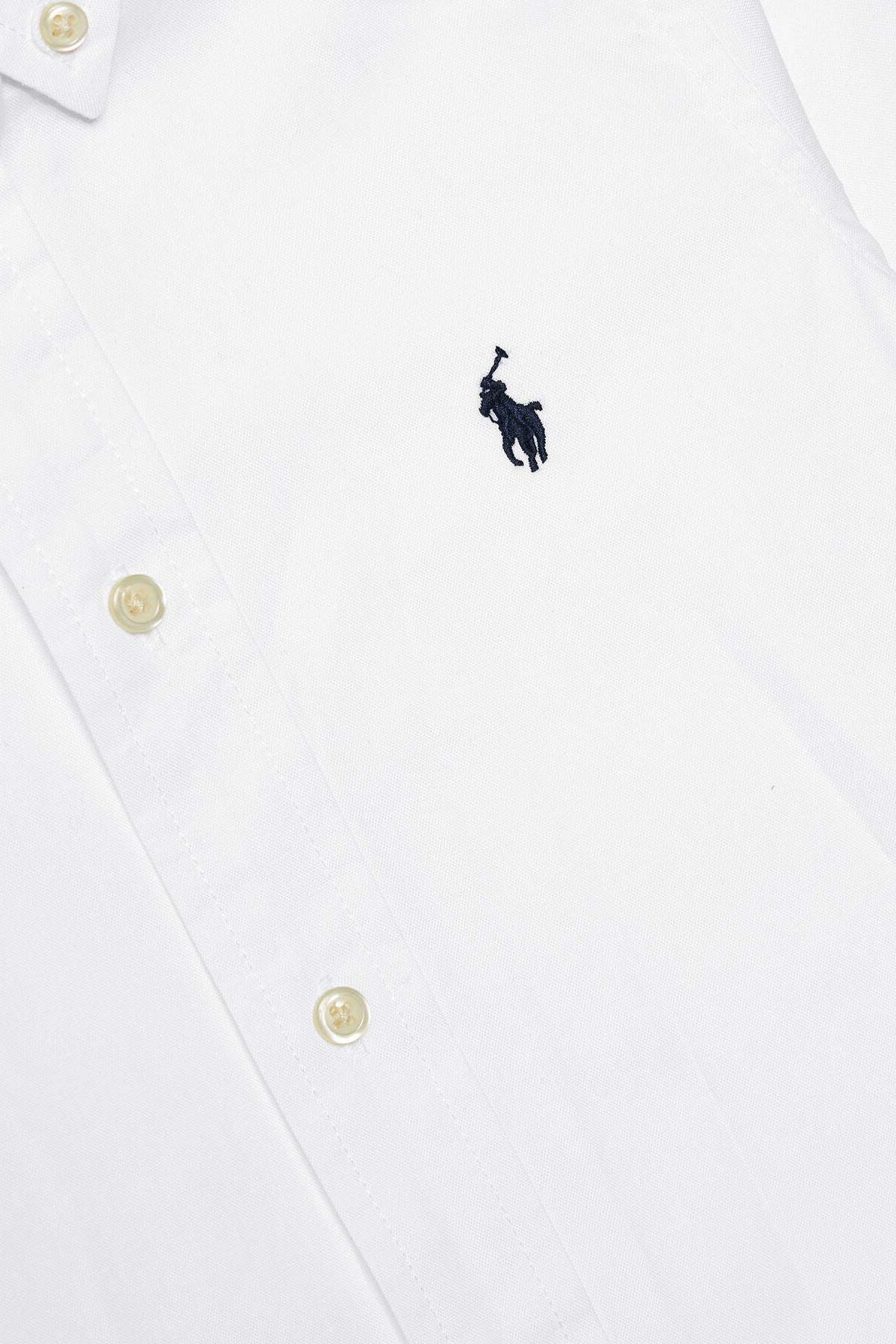 Polo Ralph Lauren Kids 5-6 Yaş Erkek Çocuk Düğmeli Yaka Slim Fit Gömlek