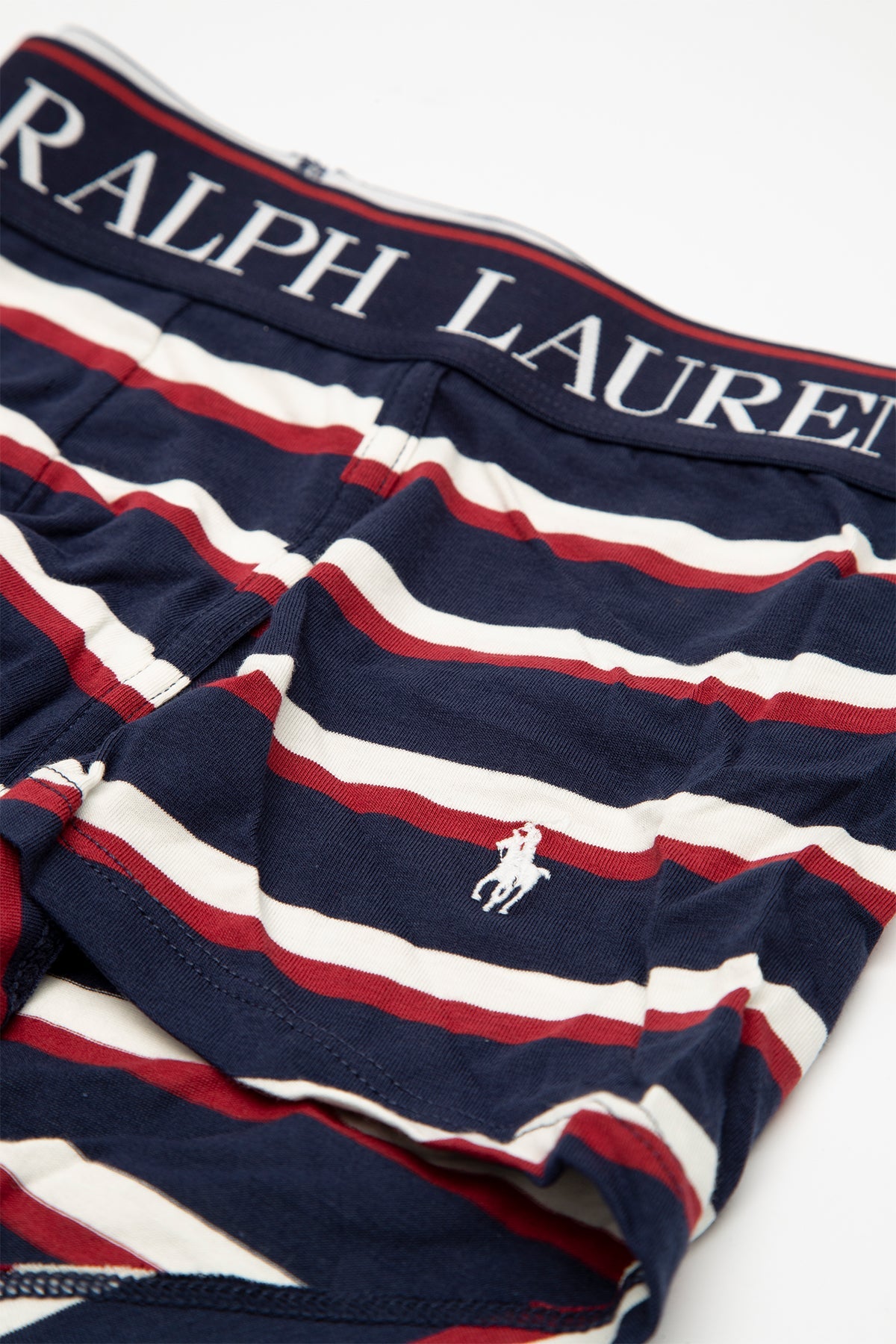 Polo Ralph Lauren Streç Pamuklu Çizgili Boxer