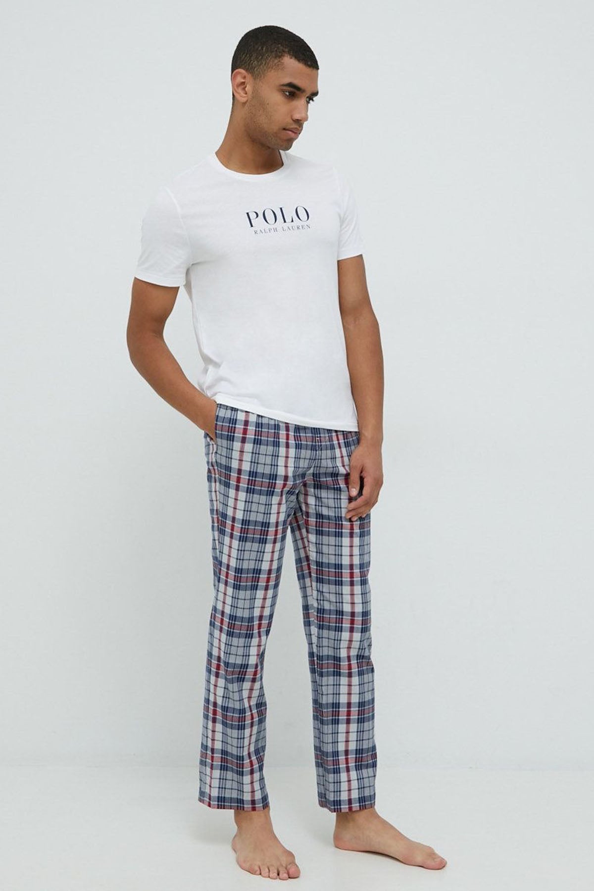 Polo Ralph Lauren Ekose Desenli Pijama Takımı