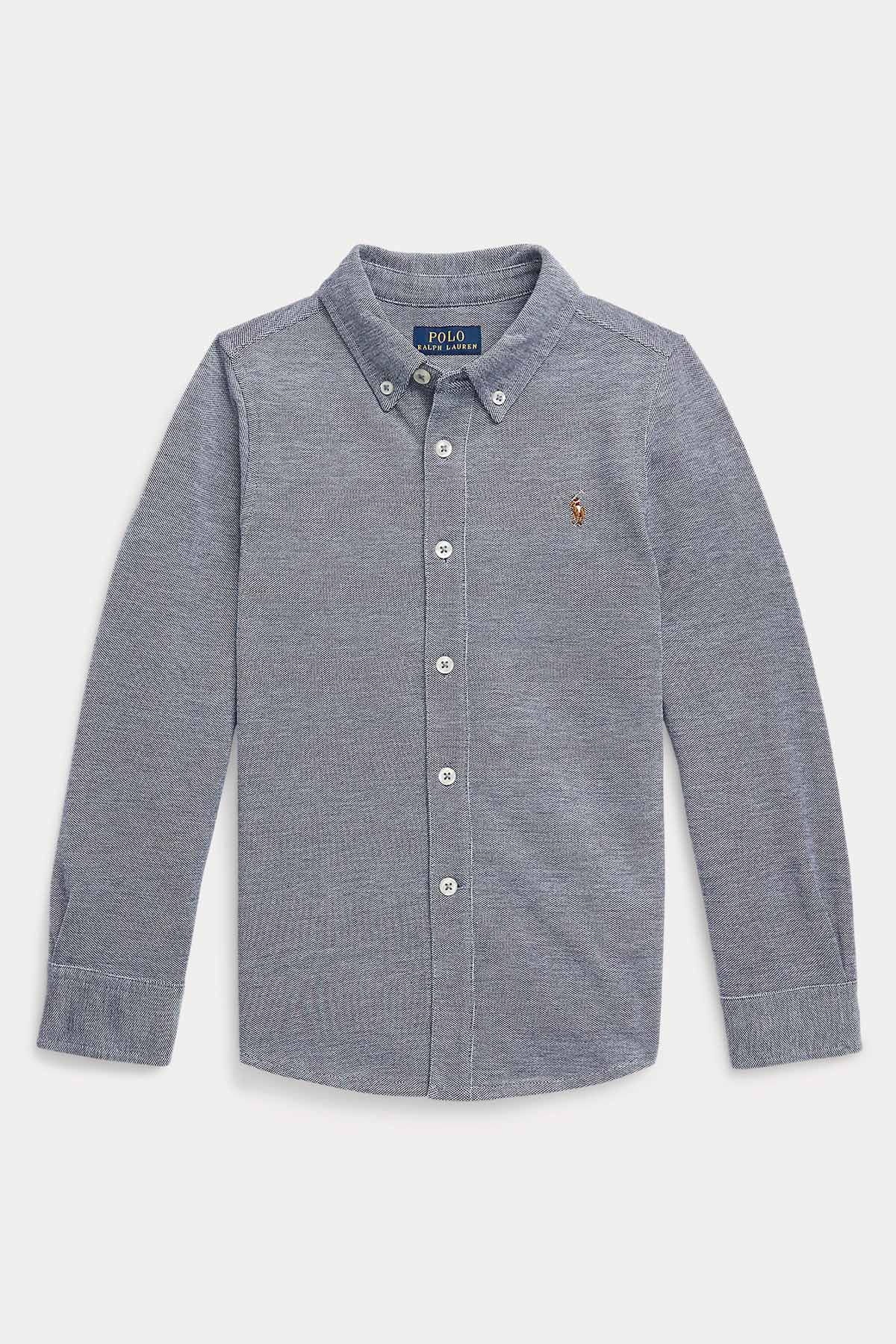 Polo Ralph Lauren Kids 5-7 Yaş Erkek Çocuk Düğmeli Yaka Gömlek