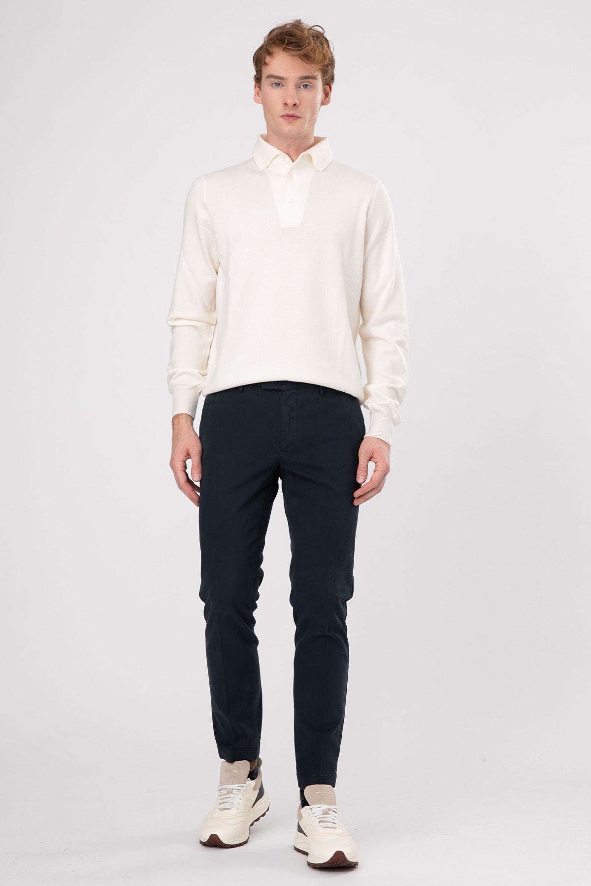 Pantaloni Torino Skinny Fit Yandan Cepli Streç Pantolon