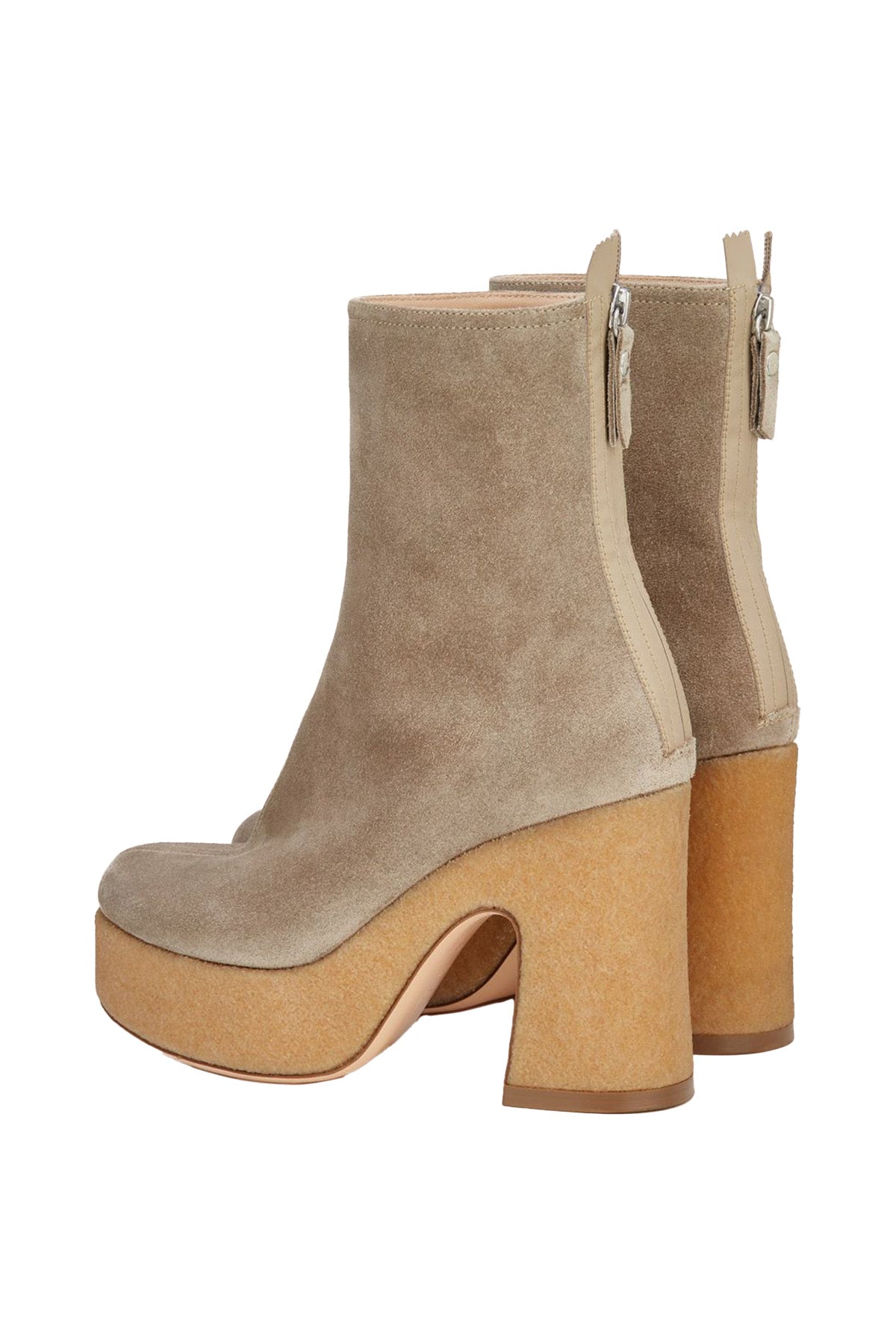 Agl Shan Platform Topuklu Süet Bot