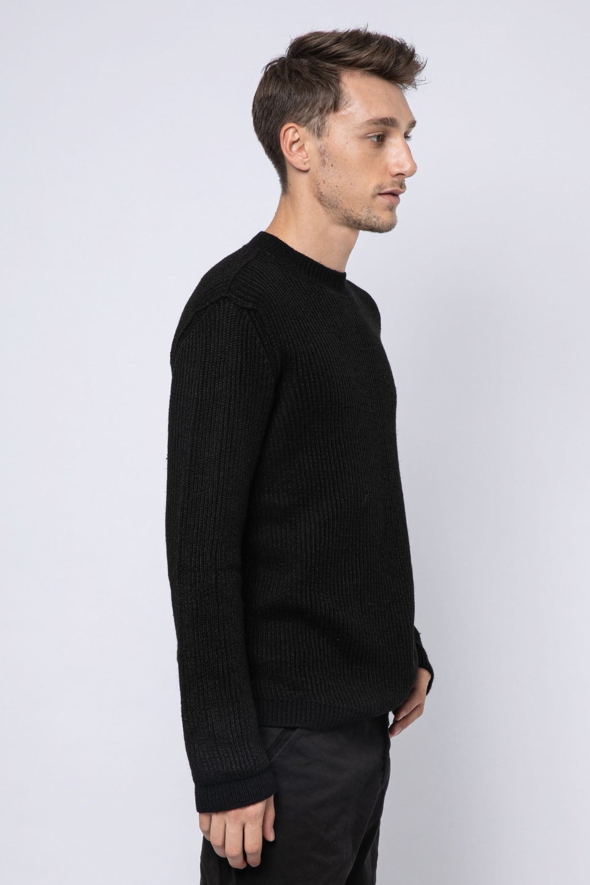 Transit Keten Karışımlı Örgü Yün Triko