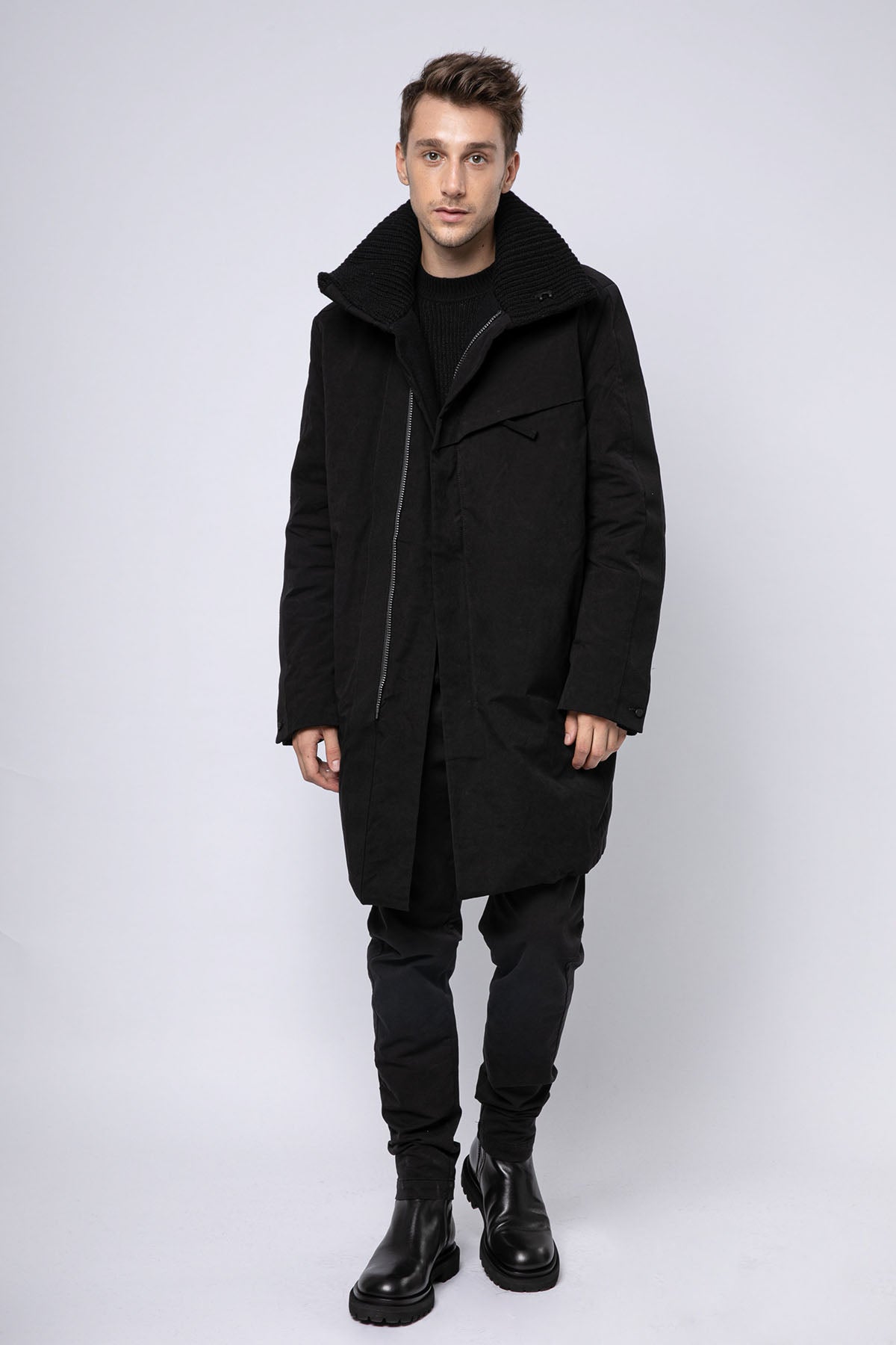 Transit Keten Karışımlı Örgü Yün Triko