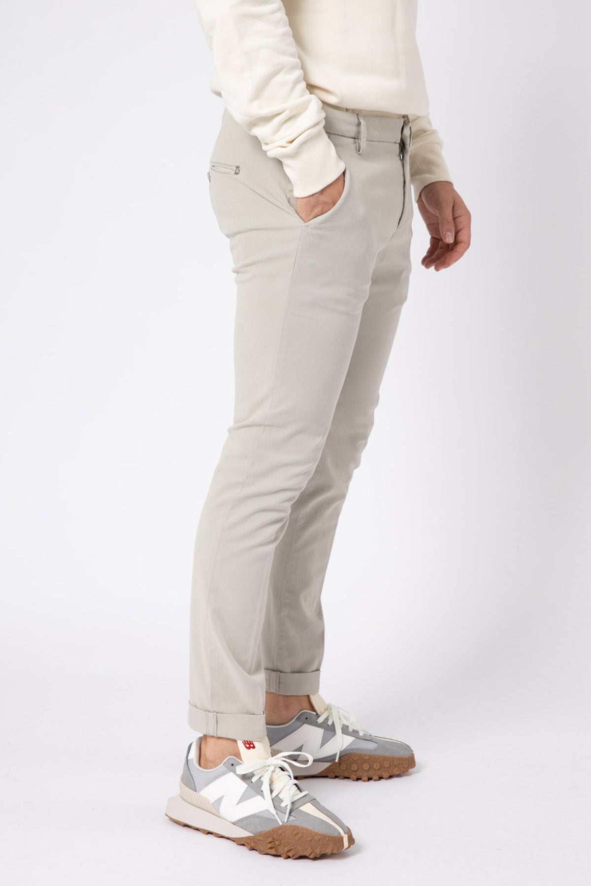 Dondup Slim Fit Yandan Cepli Streç Pantolon