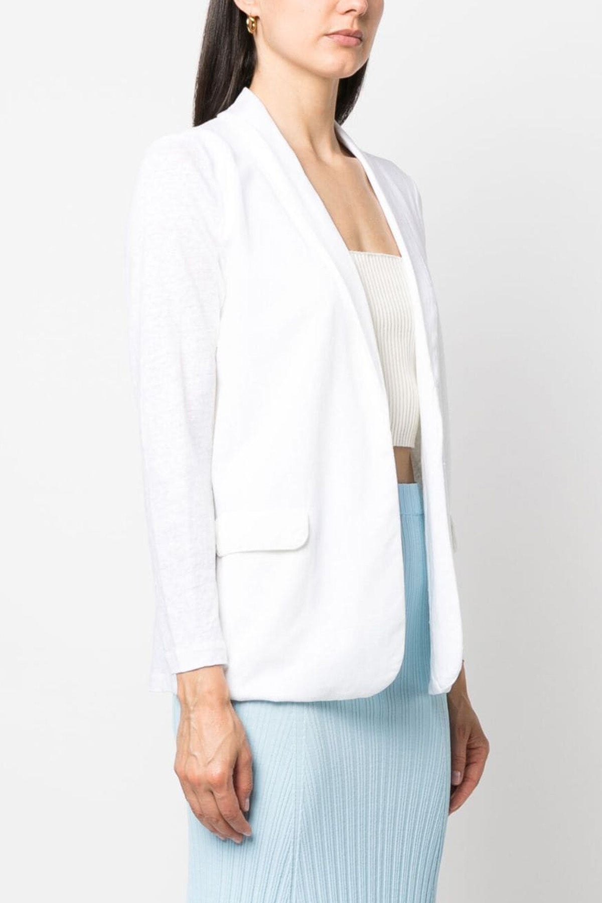 Majestic Streç Keten Ceket-Libas Trendy Fashion Store