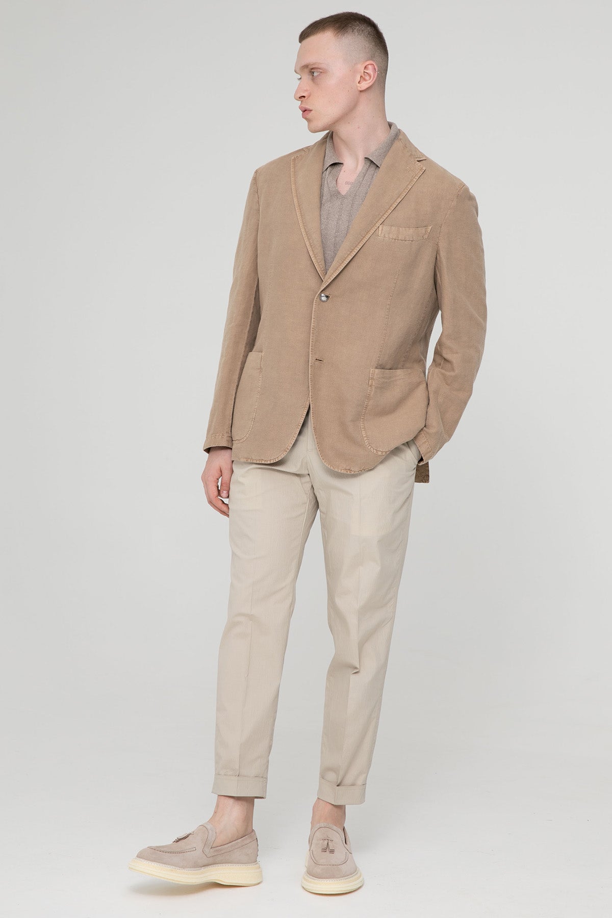 The Gigi Çift Düğmeli Ceket