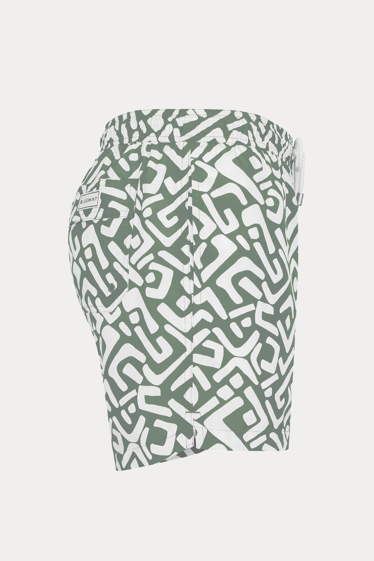 Bluemint Logan Grey Outline Şort Mayo-Libas Trendy Fashion Store