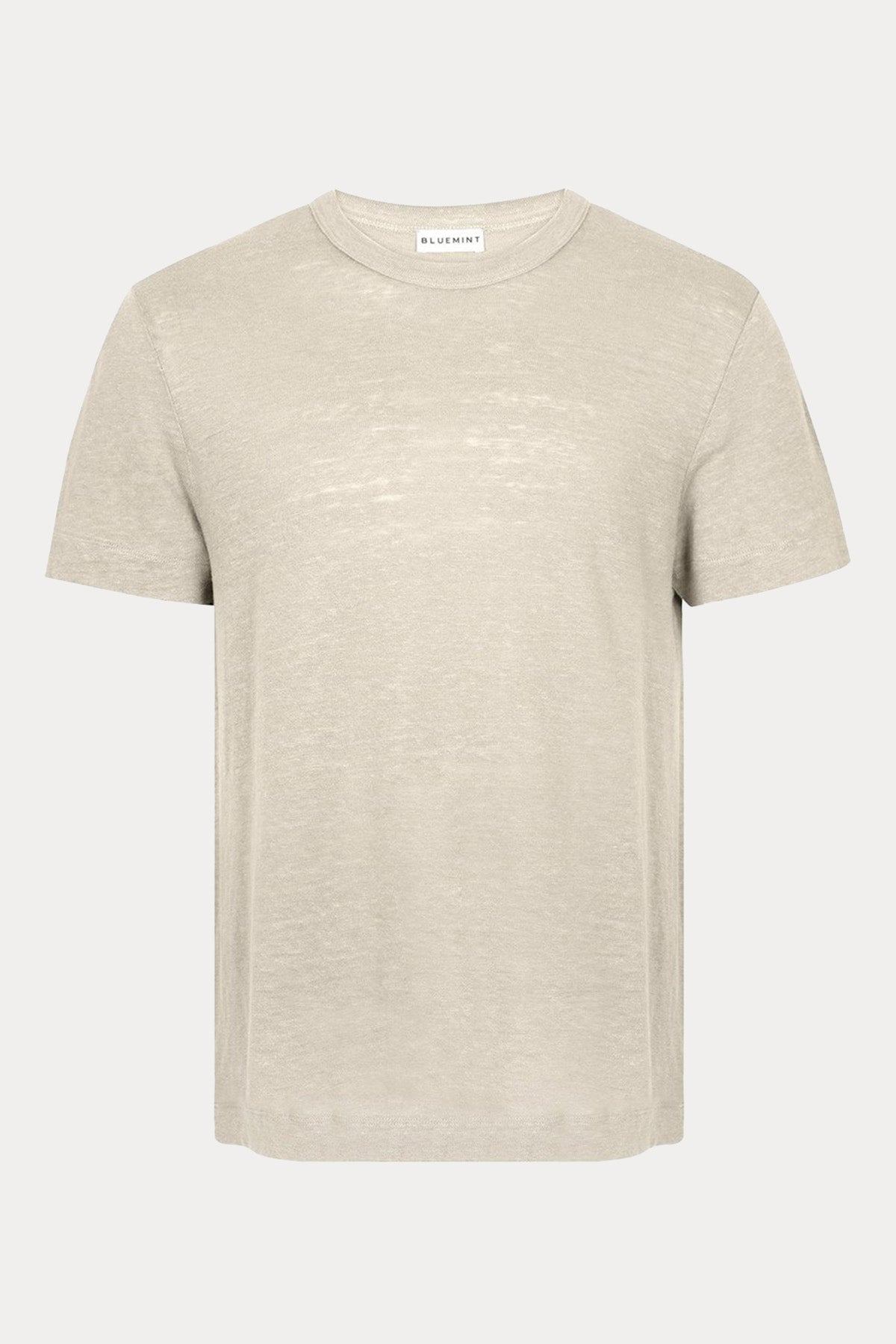 Bluemint Roman Yuvarlak Yaka Keten T-shirt-Libas Trendy Fashion Store