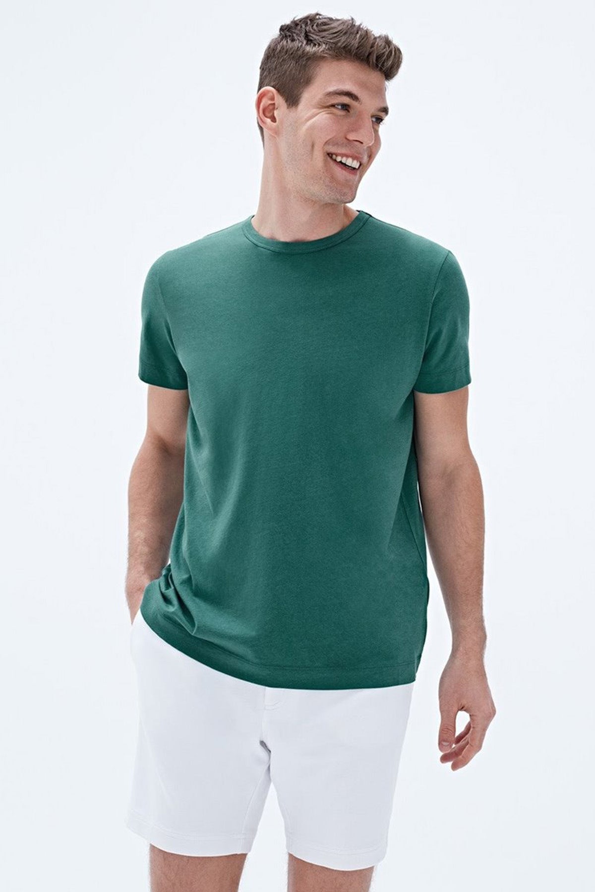 Bluemint Brodi Tailored Fit Penye Şort-Libas Trendy Fashion Store