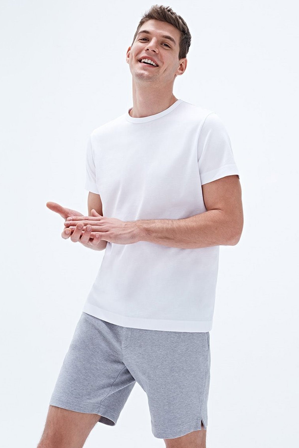 Bluemint Brodi Tailored Fit Penye Şort-Libas Trendy Fashion Store