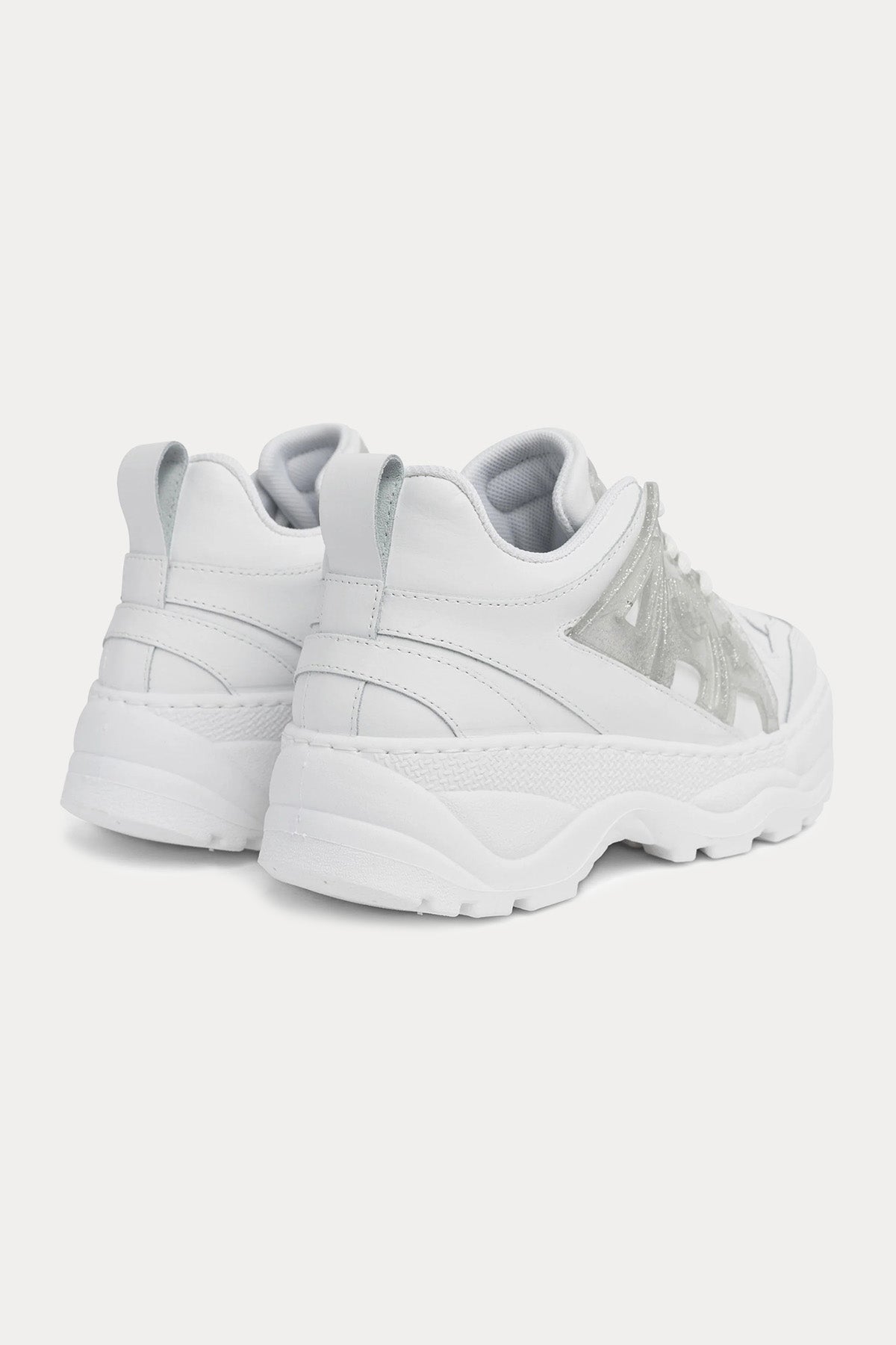 Chiara Ferragni Göz Logolu Deri Sneaker Ayakkabı