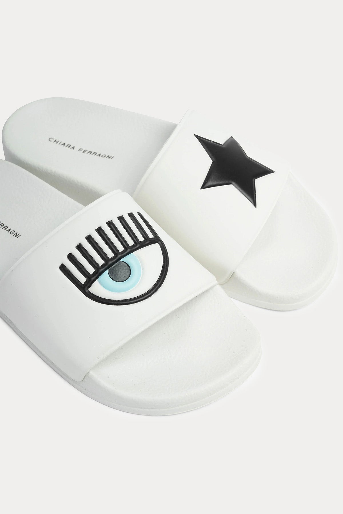 Chiara Ferragni Flirting Göz Logolu Terlik