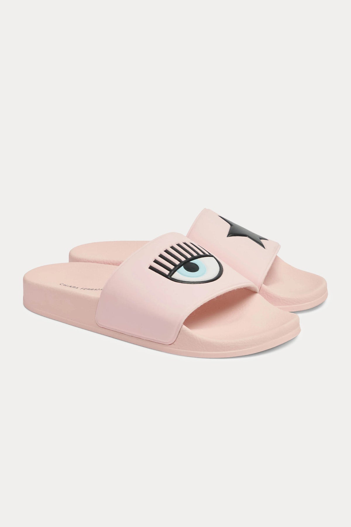 Chiara Ferragni Flirting Göz Logolu Terlik