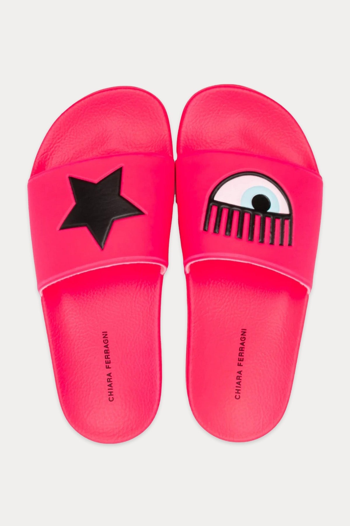 Chiara Ferragni Flirting Göz Logolu Terlik