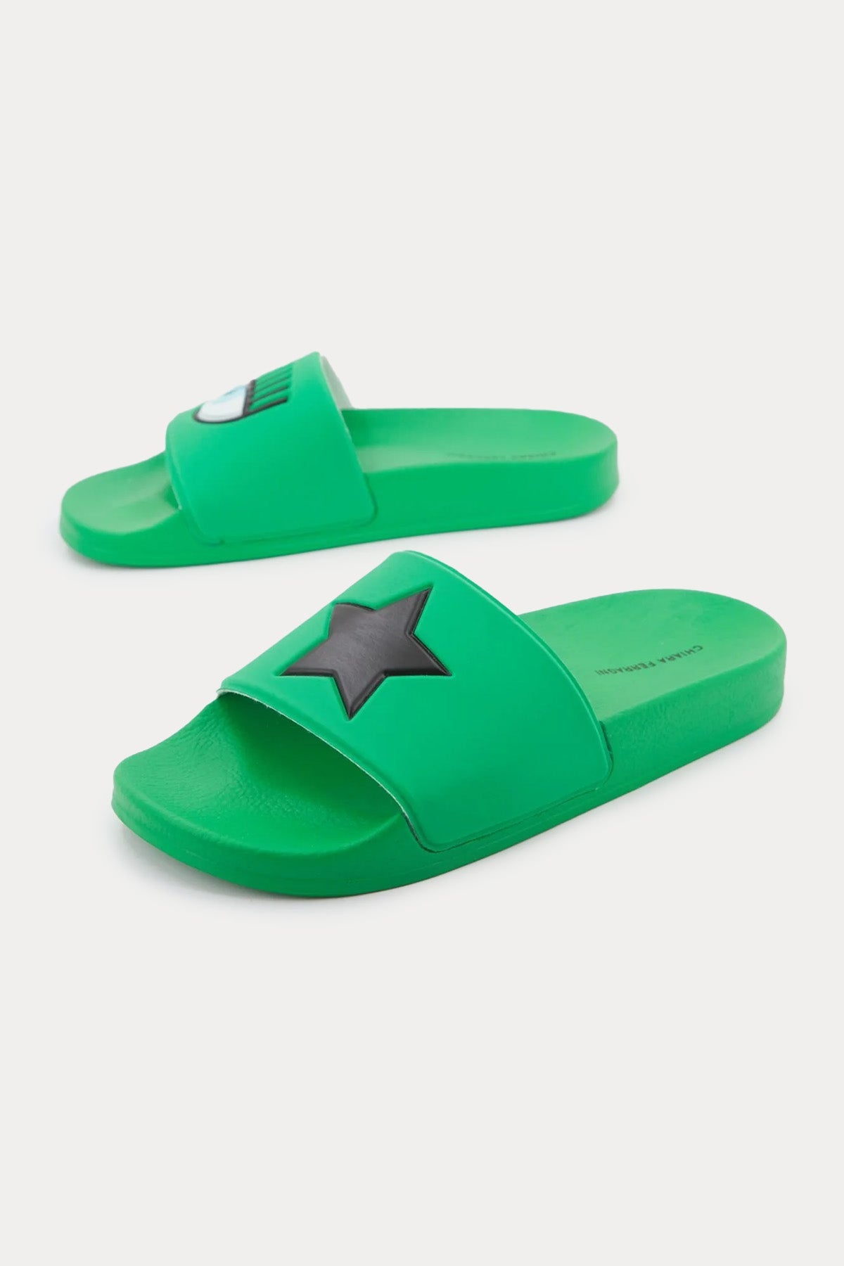 Chiara Ferragni Flirting Göz Logolu Terlik