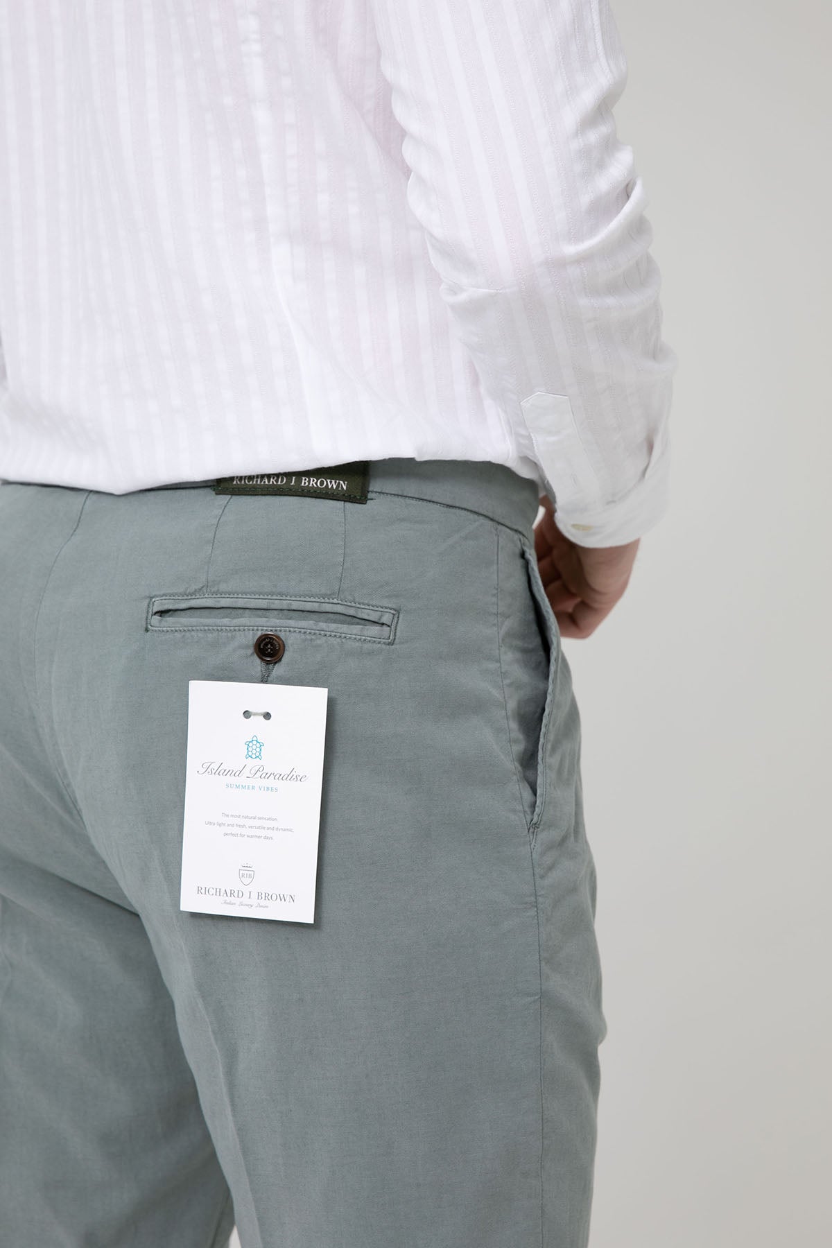 Richard J. Brown Caprera Slim Regular Fit Pileli Pantolon-Libas Trendy Fashion Store