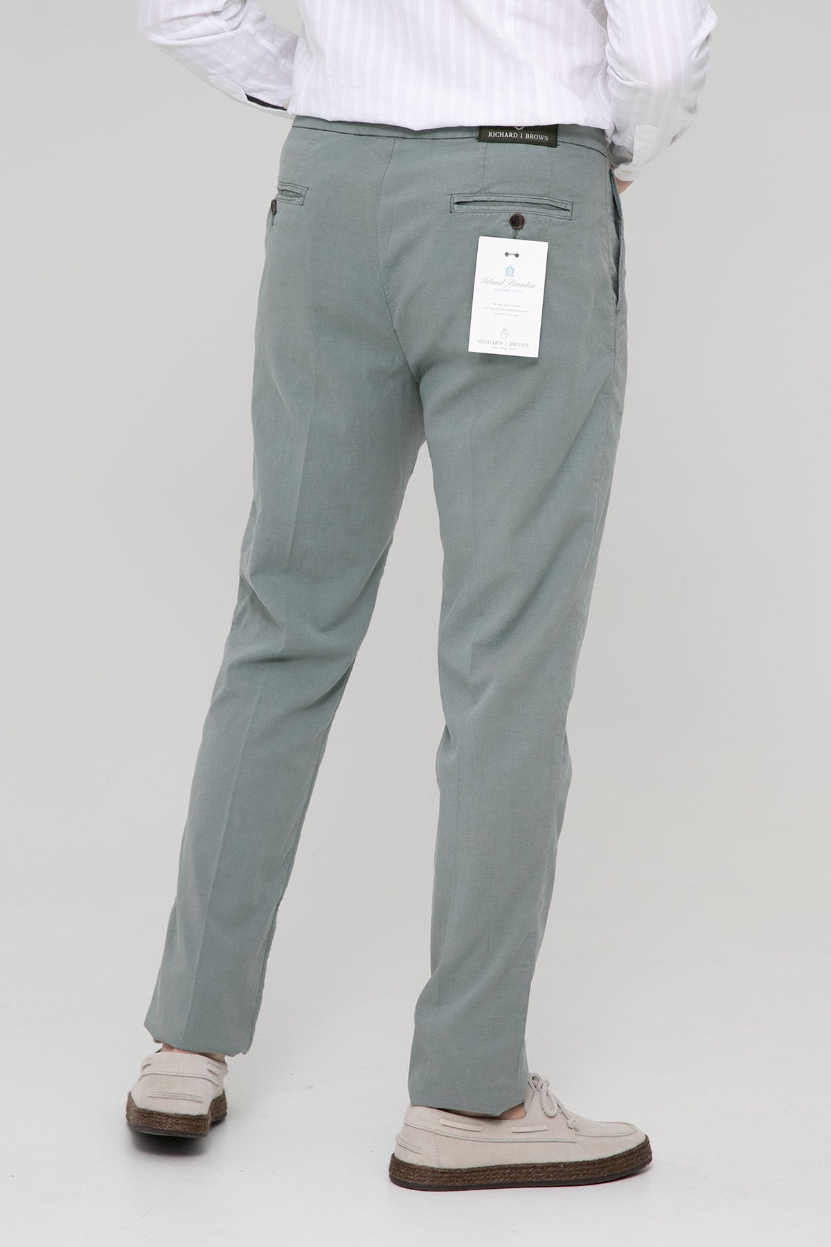 Richard J. Brown Caprera Slim Regular Fit Pileli Pantolon-Libas Trendy Fashion Store