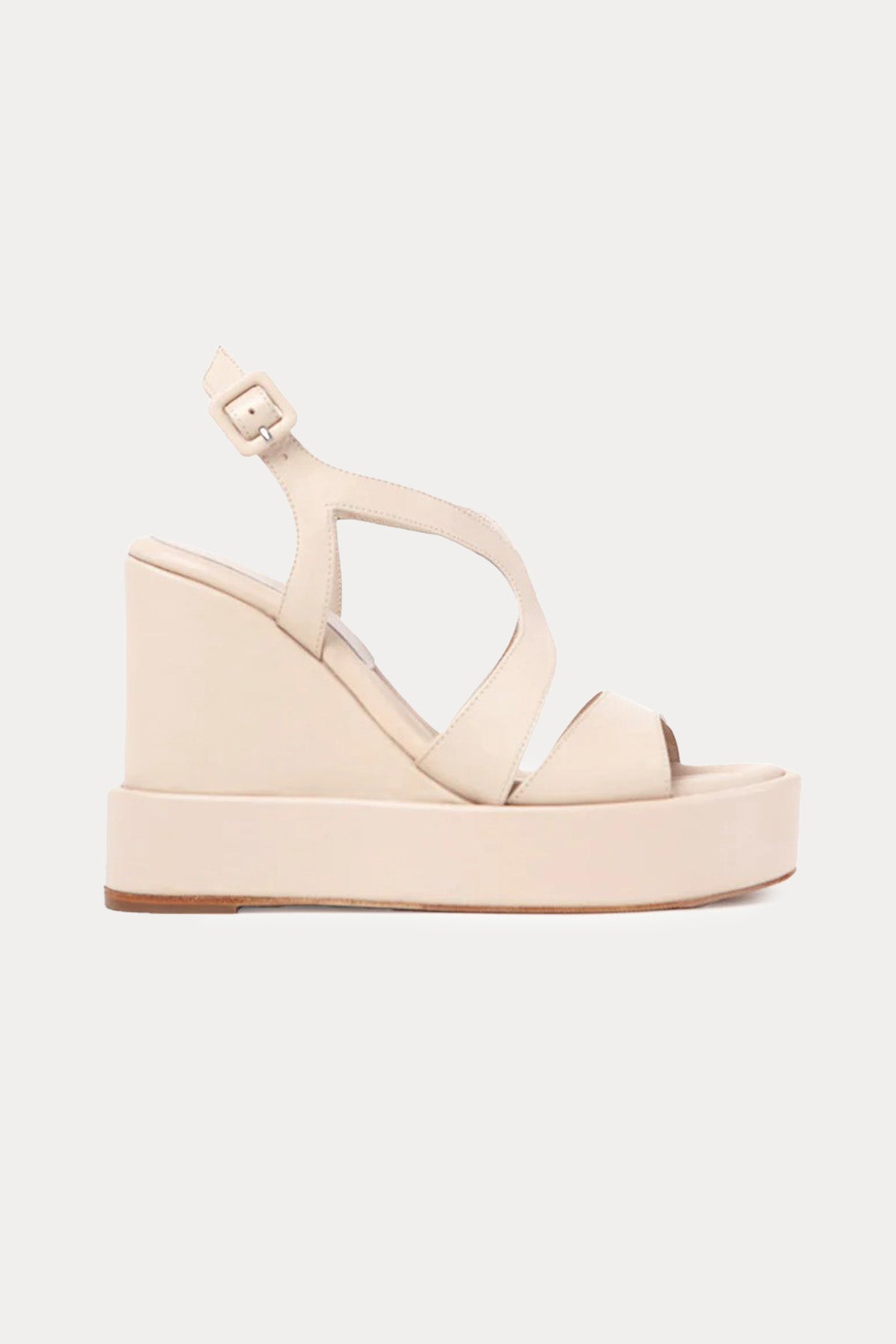 Paloma Barcelo Eider Platform Tabanlı Deri Sandalet