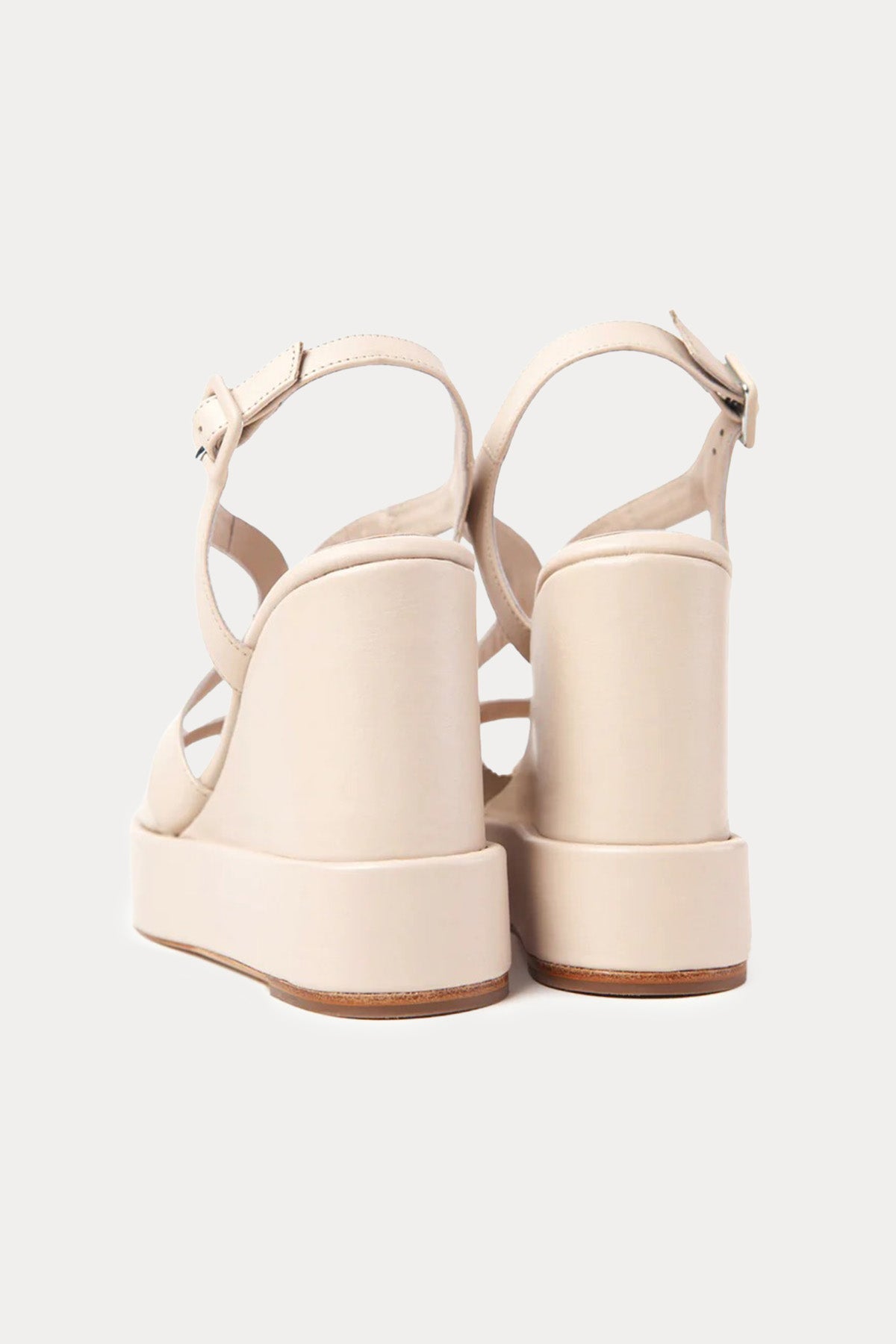 Paloma Barcelo Eider Platform Tabanlı Deri Sandalet