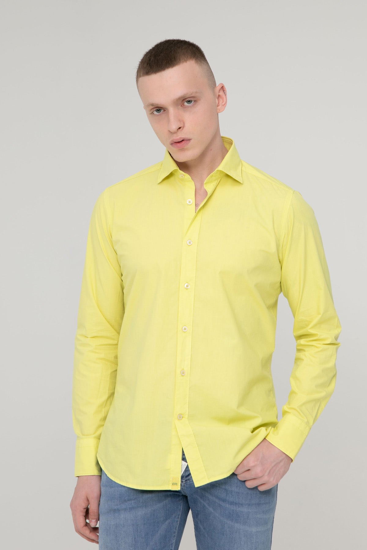 Tintoria Mattei Regular Fit İtalyan Yaka Gömlek-Libas Trendy Fashion Store