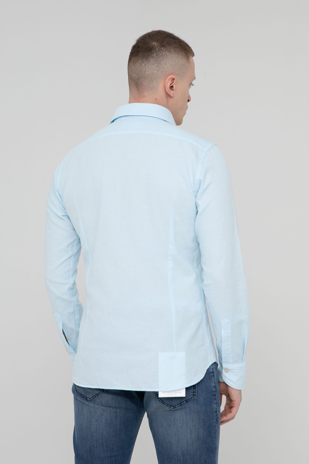 Tintoria Mattei Regular Fit İtalyan Yaka Yıkamalı Gömlek-Libas Trendy Fashion Store