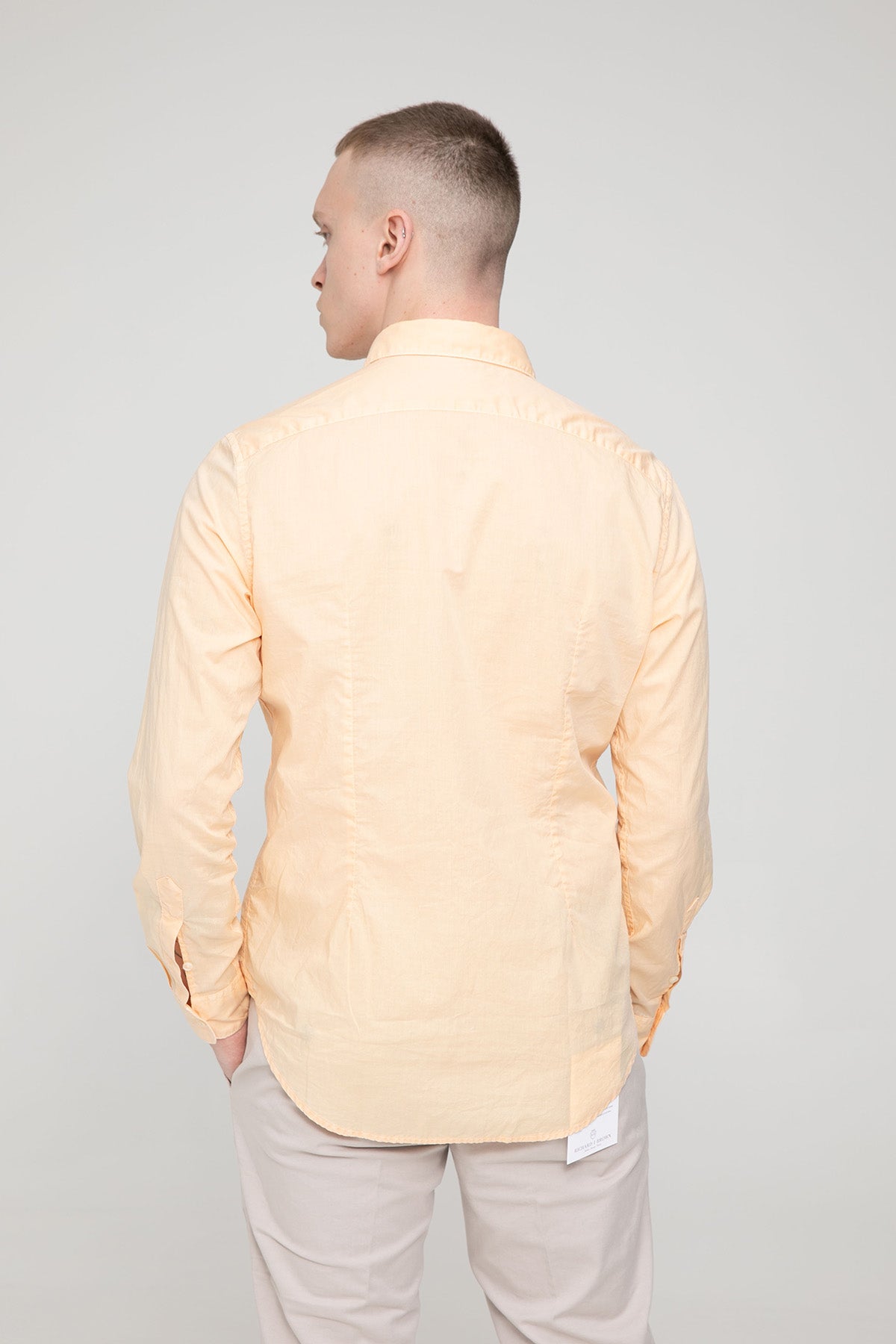 Fradi Yıkamalı İtalyan Yaka Gömlek