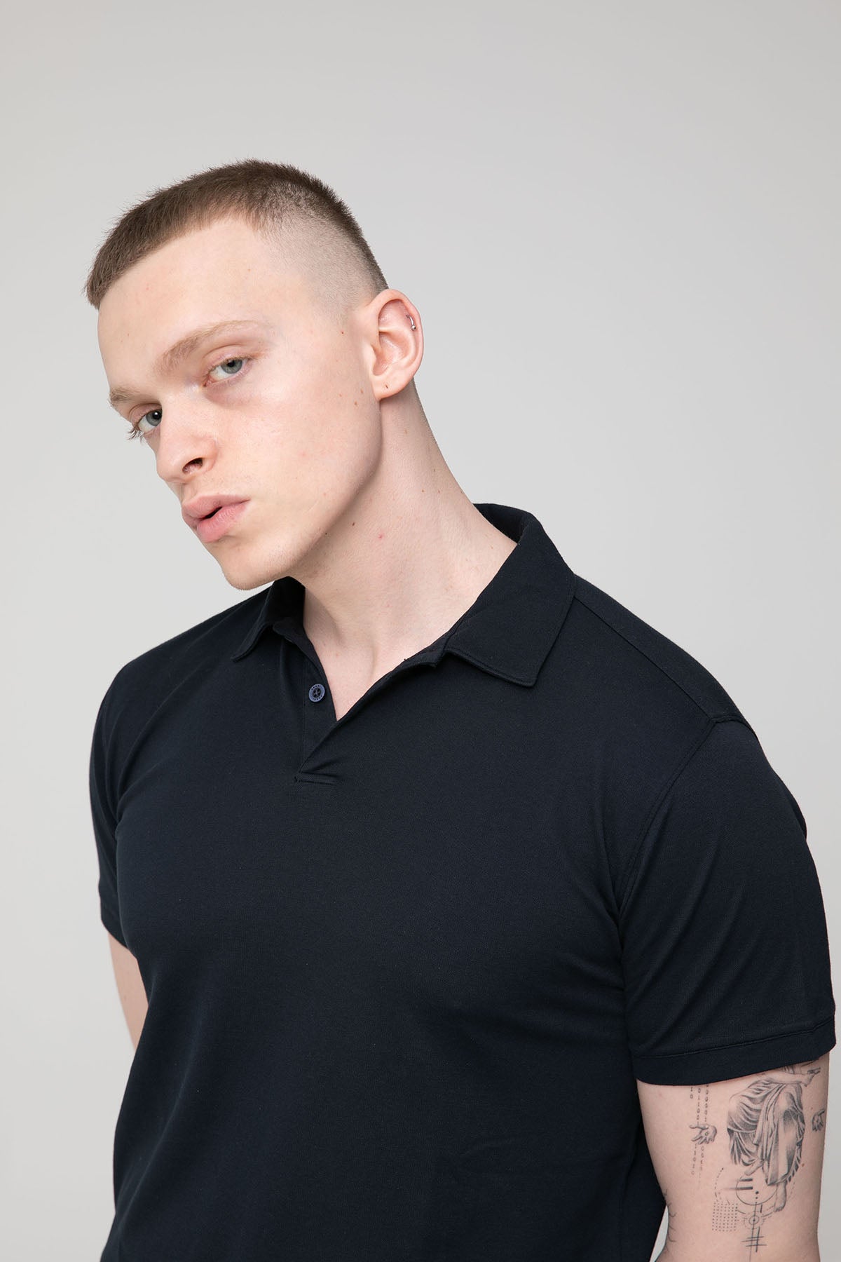 Fradi Streç Polo Yaka T-shirt-Libas Trendy Fashion Store