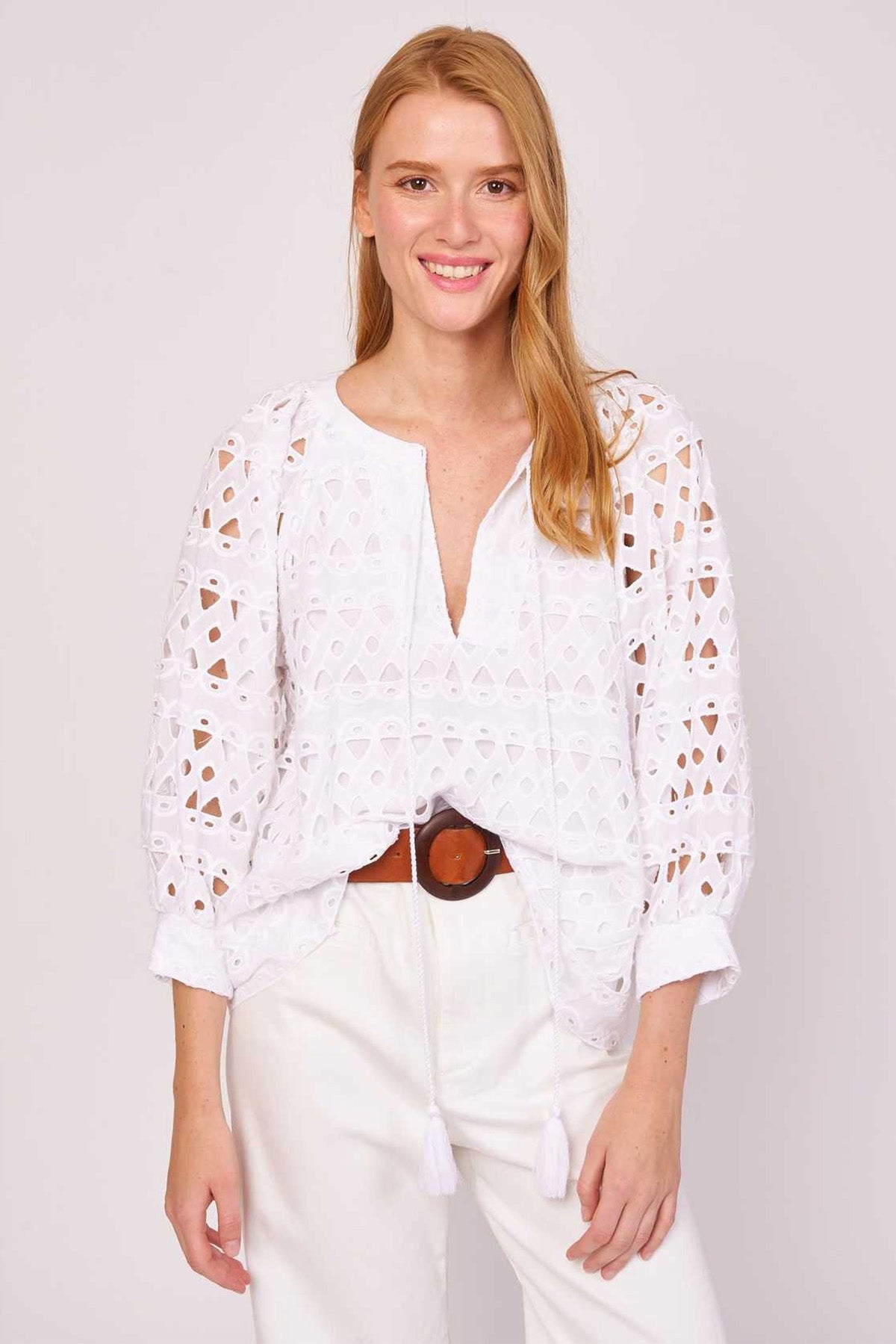 Rene Derhy Emma V Yaka Fistolu Bluz