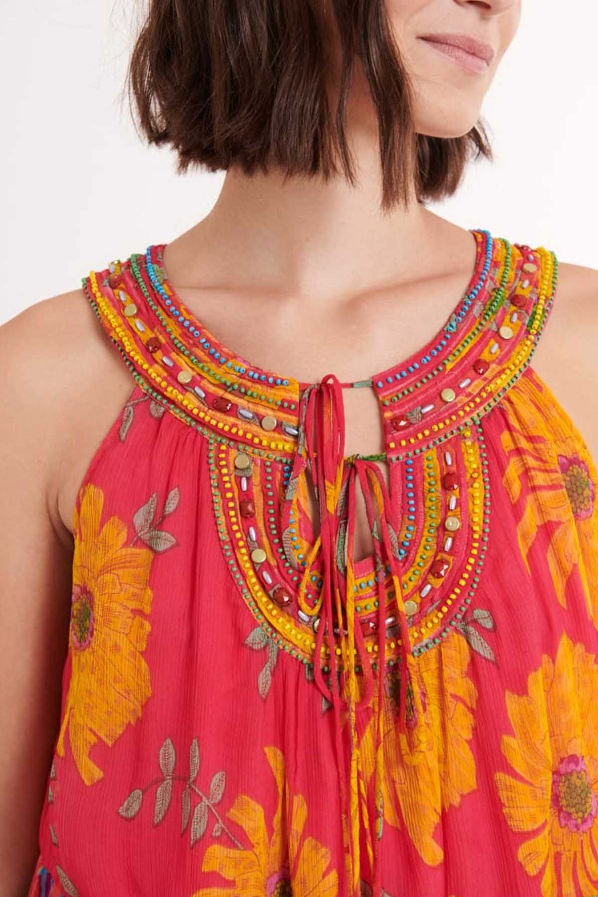 Rene Derhy Celeridad Maxi Elbise-Libas Trendy Fashion Store