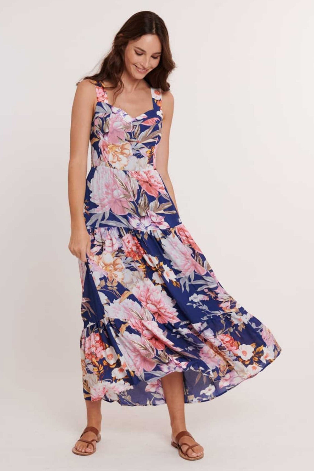 Rene Derhy Celebre Maxi Elbise-Libas Trendy Fashion Store