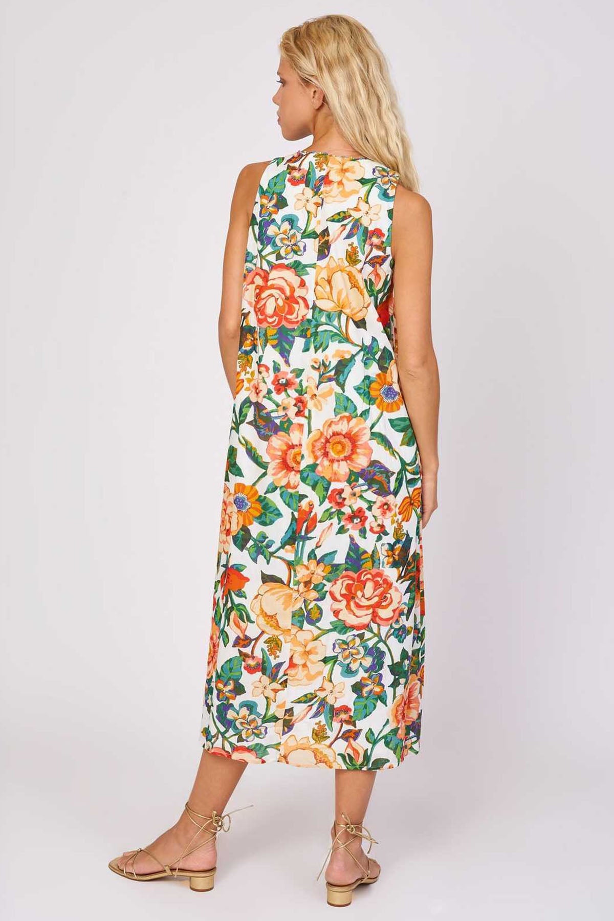 Rene Derhy Cabacero Midi Elbise-Libas Trendy Fashion Store