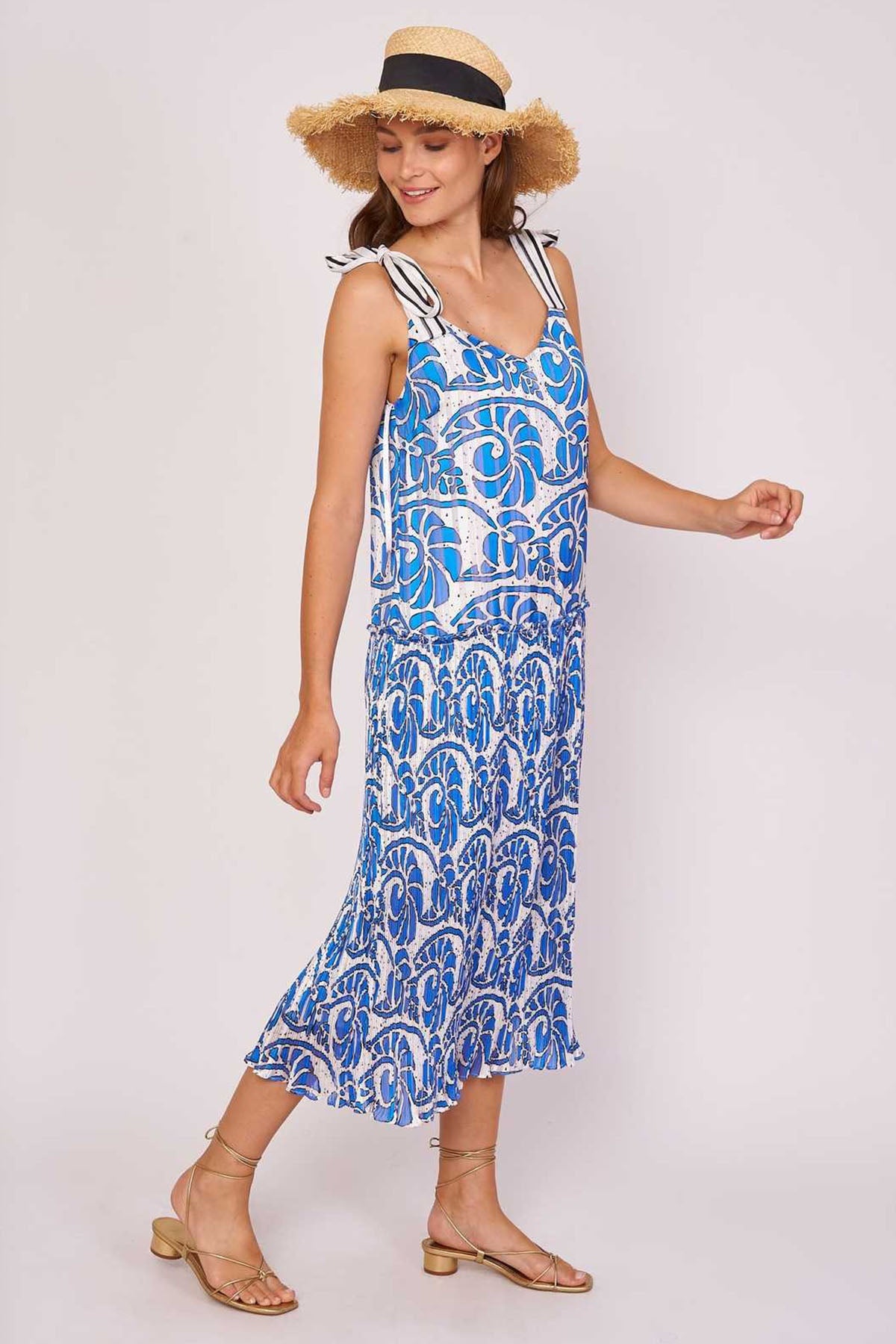 Rene Derhy Chrisla Midi Elbise-Libas Trendy Fashion Store