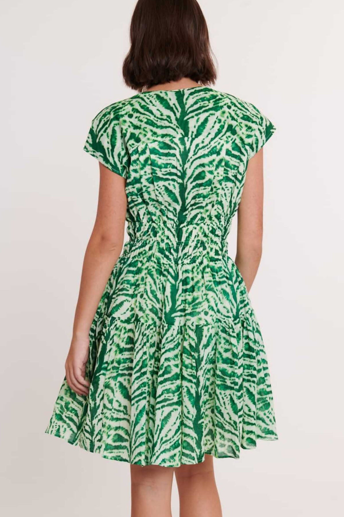 Rene Derhy Caboverde V Yaka Dizüstü Elbise-Libas Trendy Fashion Store